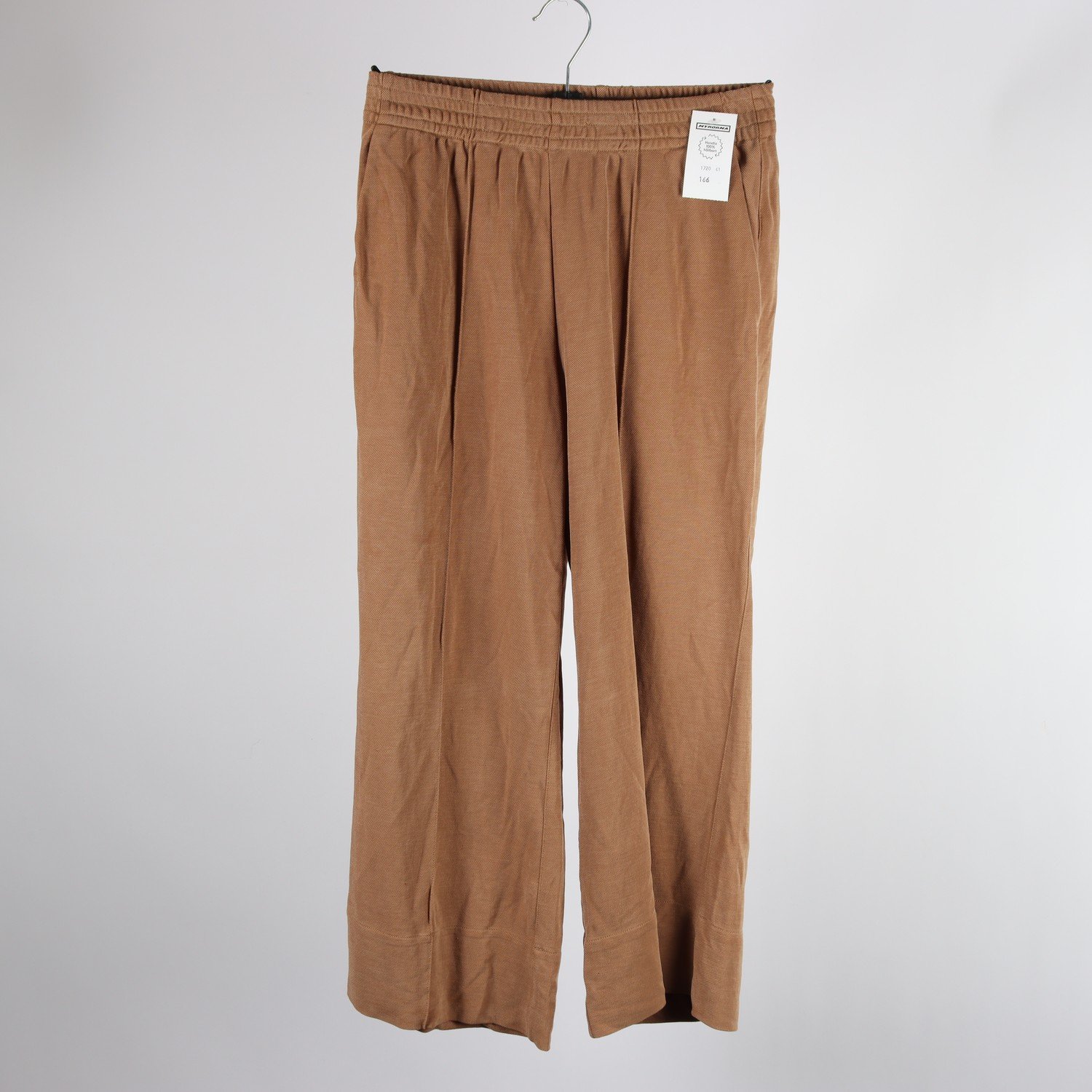 Byxa med stråveck, Arket, beige, stl. XS