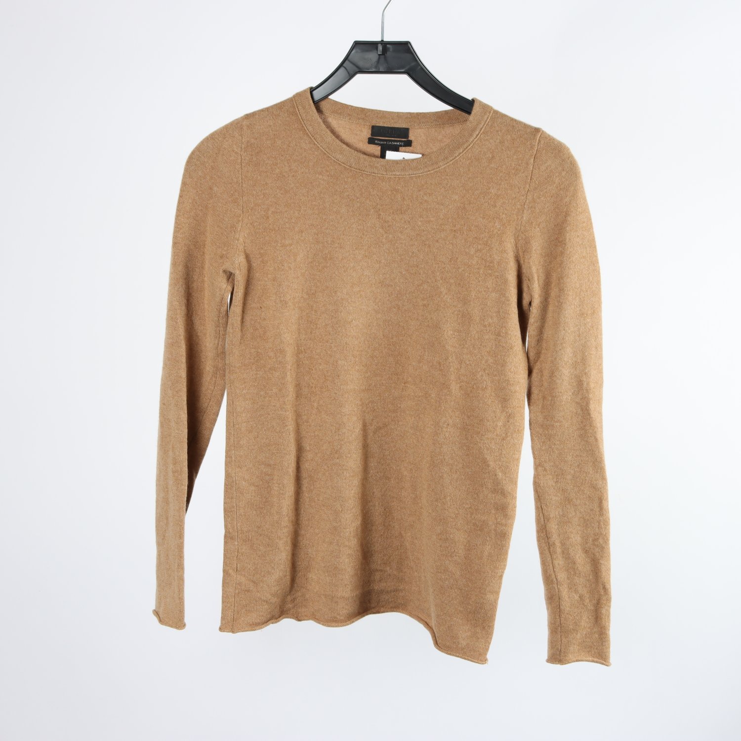 Stickad tröja, J. Crew, beige, 100% kashmir, stl. XS