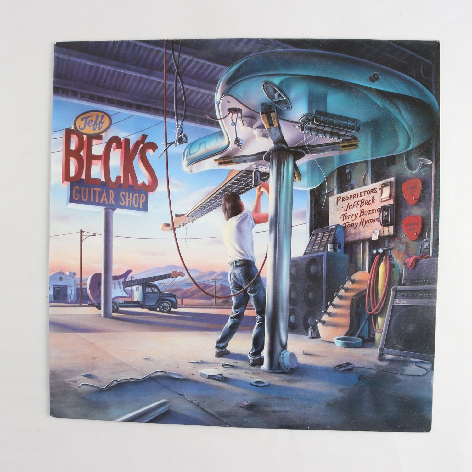 LP Jeff Beck With Terry Bozzio And Tony Hymas, Jeff Beck’s Guitar Shop