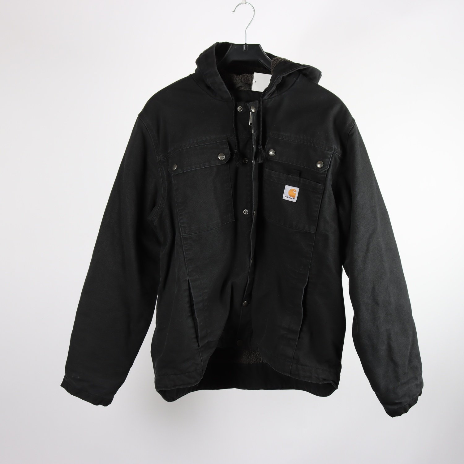 Jacka, Carhartt, mörkgrå, vadderad, stl. L