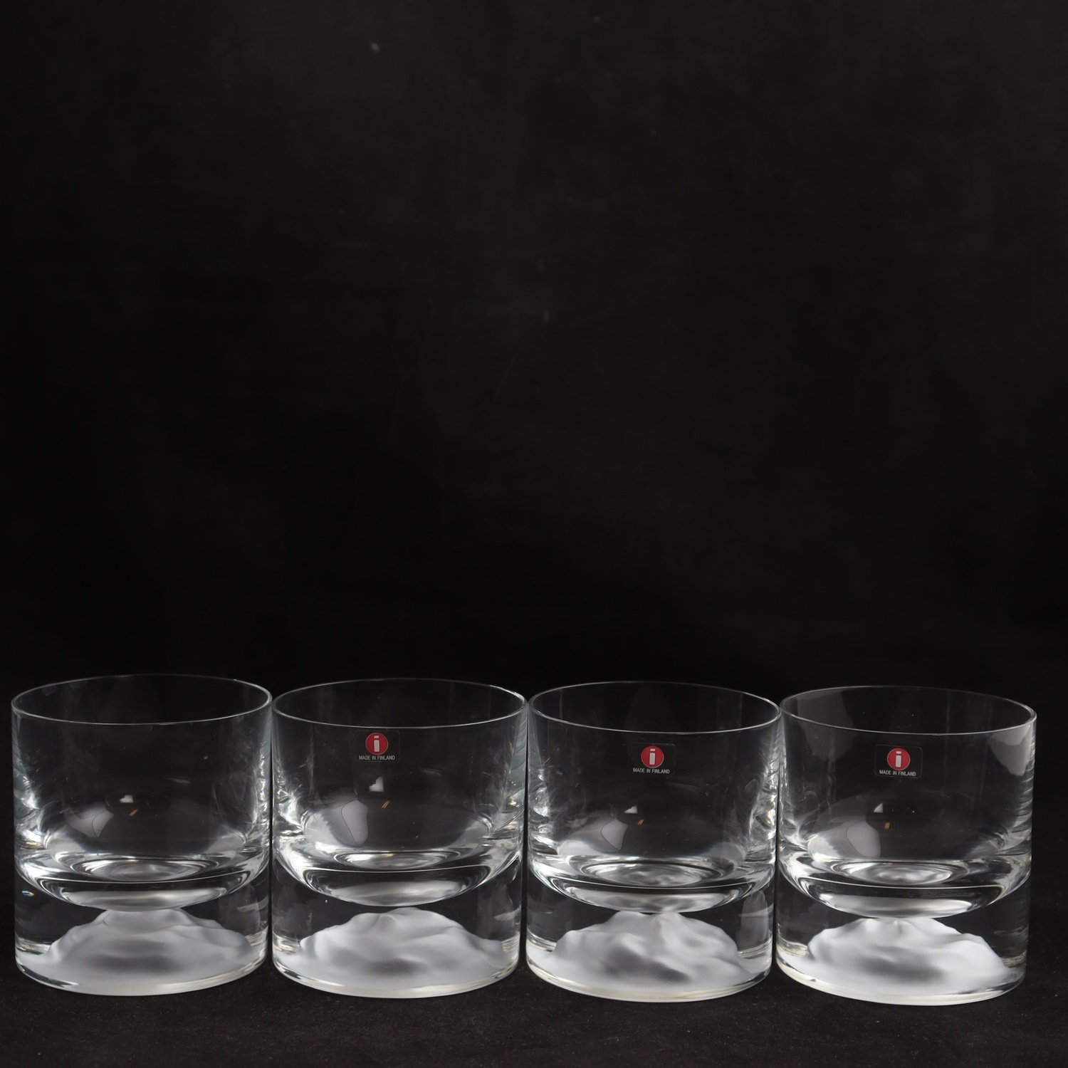 Glas, Himalaja, Björn Weckström, Iittala, 4 st. Samfraktas ej.