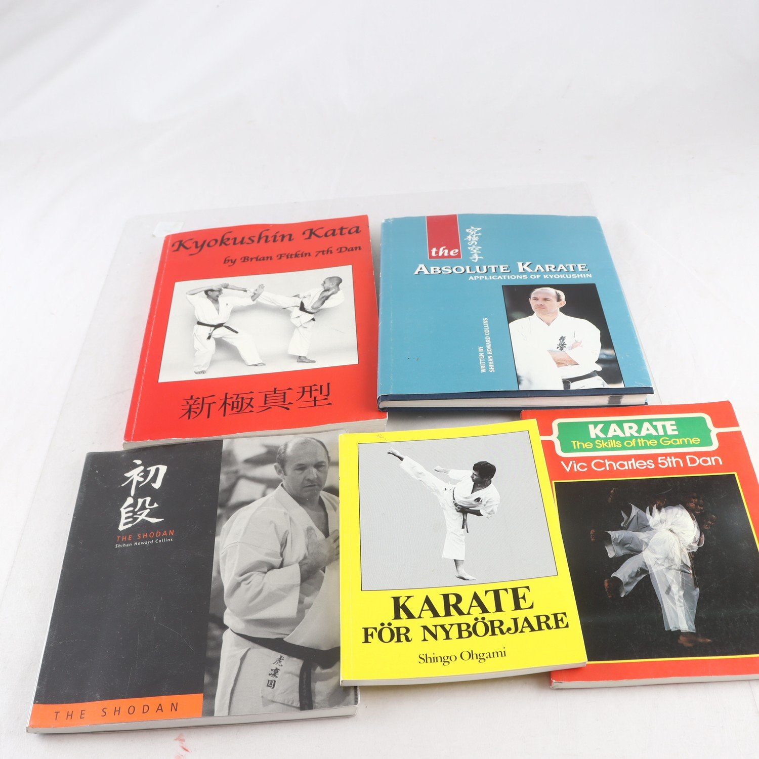 Karate, bokpaket med 5 volymer