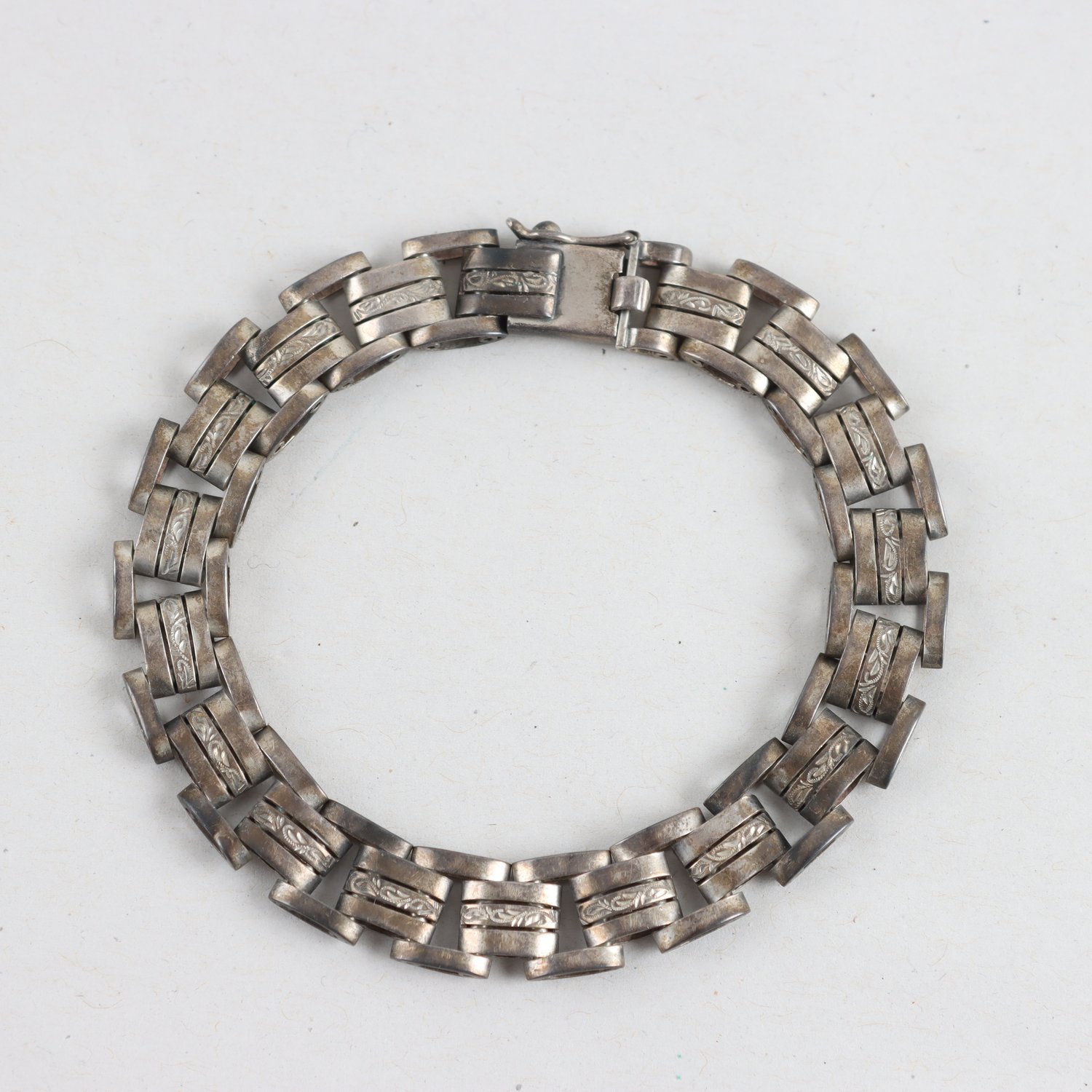 Armband, Silver, Vikt: 14,7g