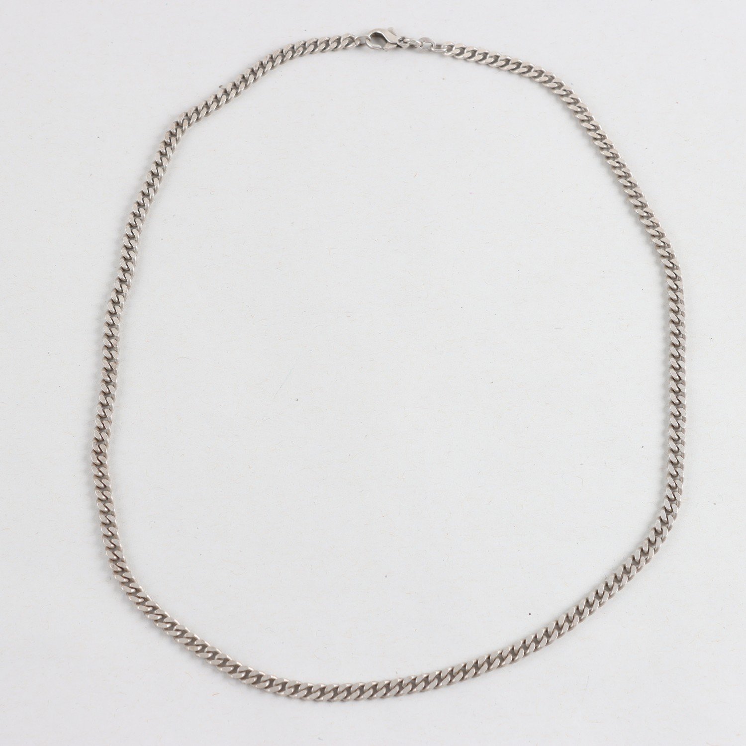 Halsband, Silver, Pansarlänk, Vikt: 19,9g