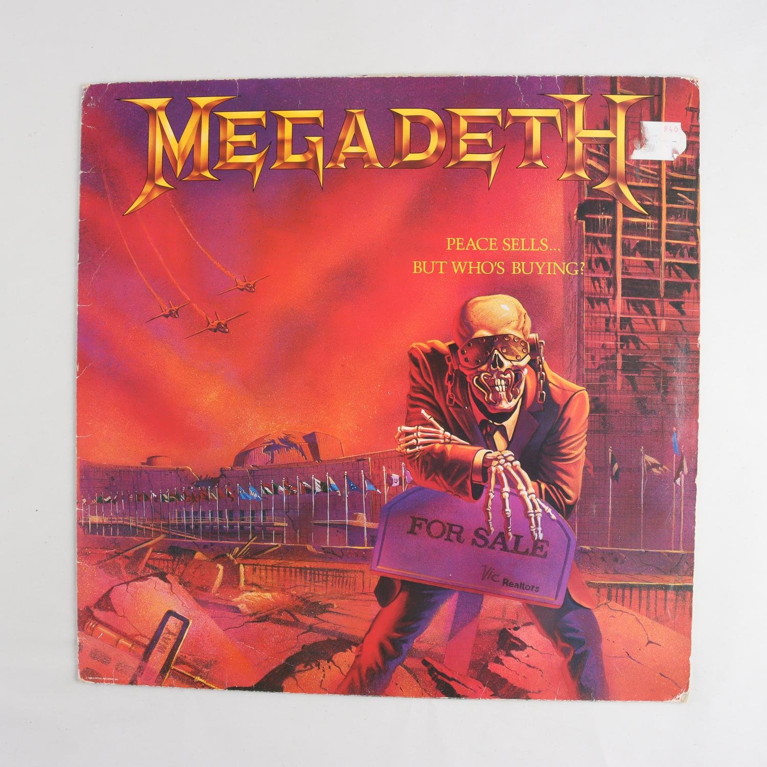 LP Megadeth, Peace Sells… But Who’s Buying?