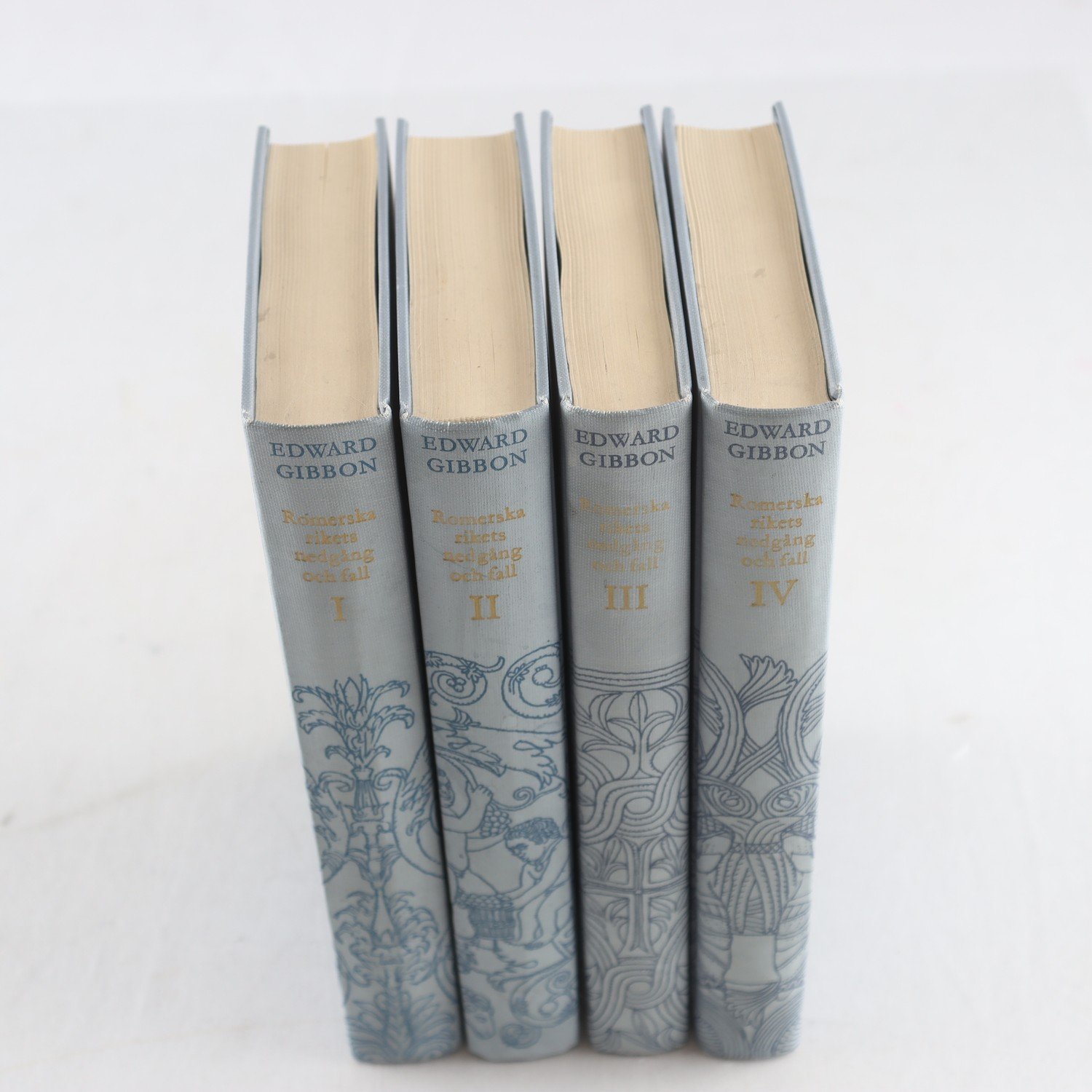 Edward Gibbon, Romerska rikets nedgång och fall, Vol. I-IV