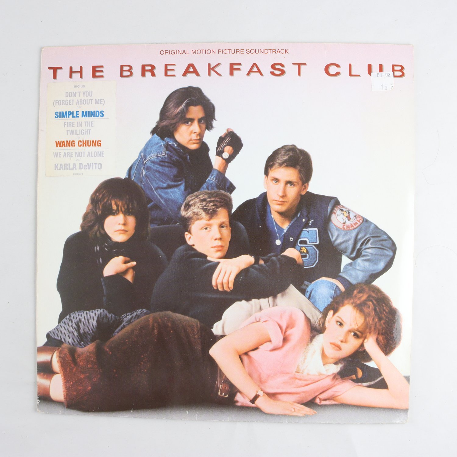 LP V/A, The Breakfast Club (Original Motion Picture Soundtrack)