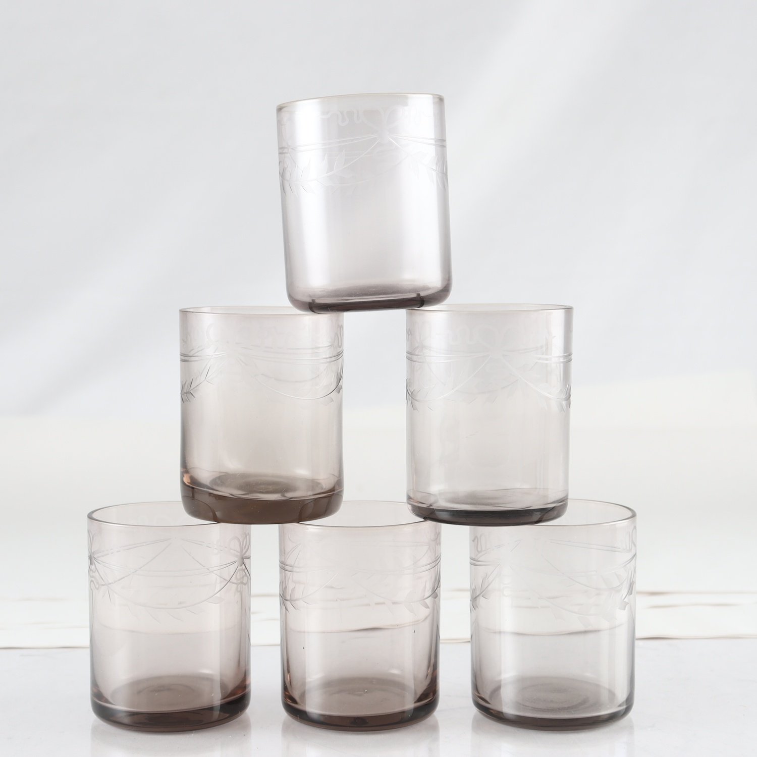 Selterglas, Antik, Reijmyre, 6 st