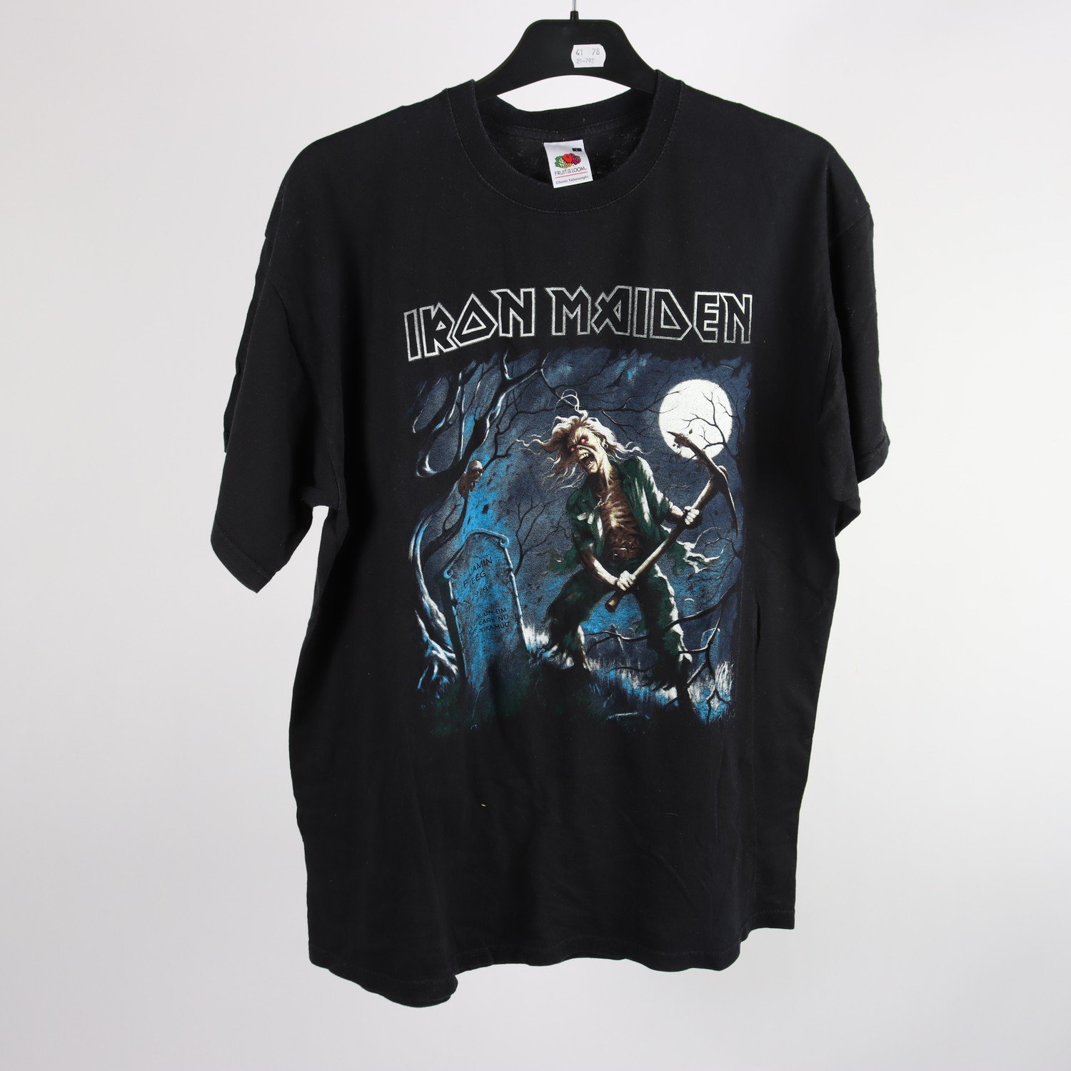 T-shirt, Fruit of the Loom Iron Maiden, stl. L