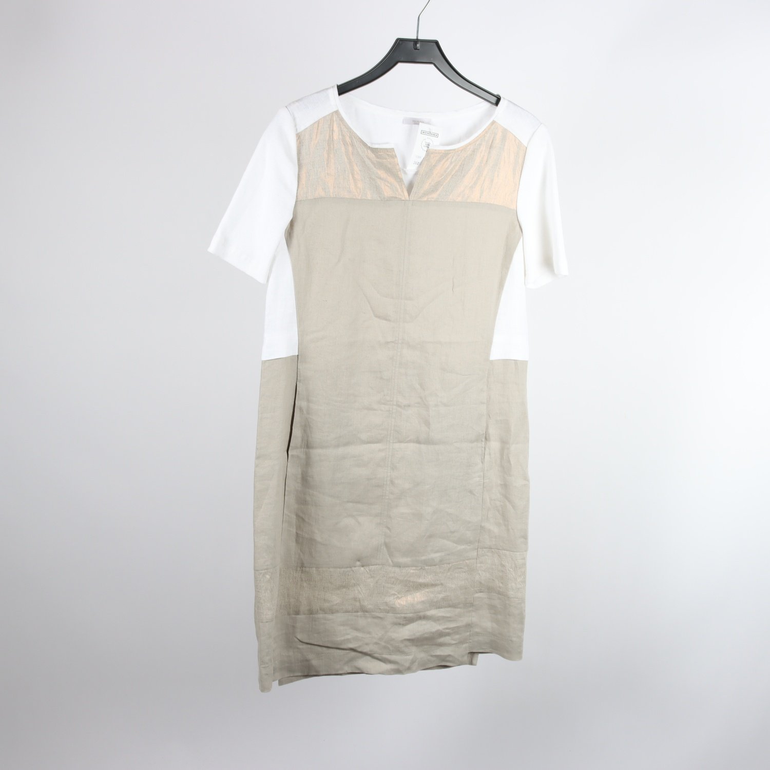 Linneklänning, Riani, beige, vit, stl. 38