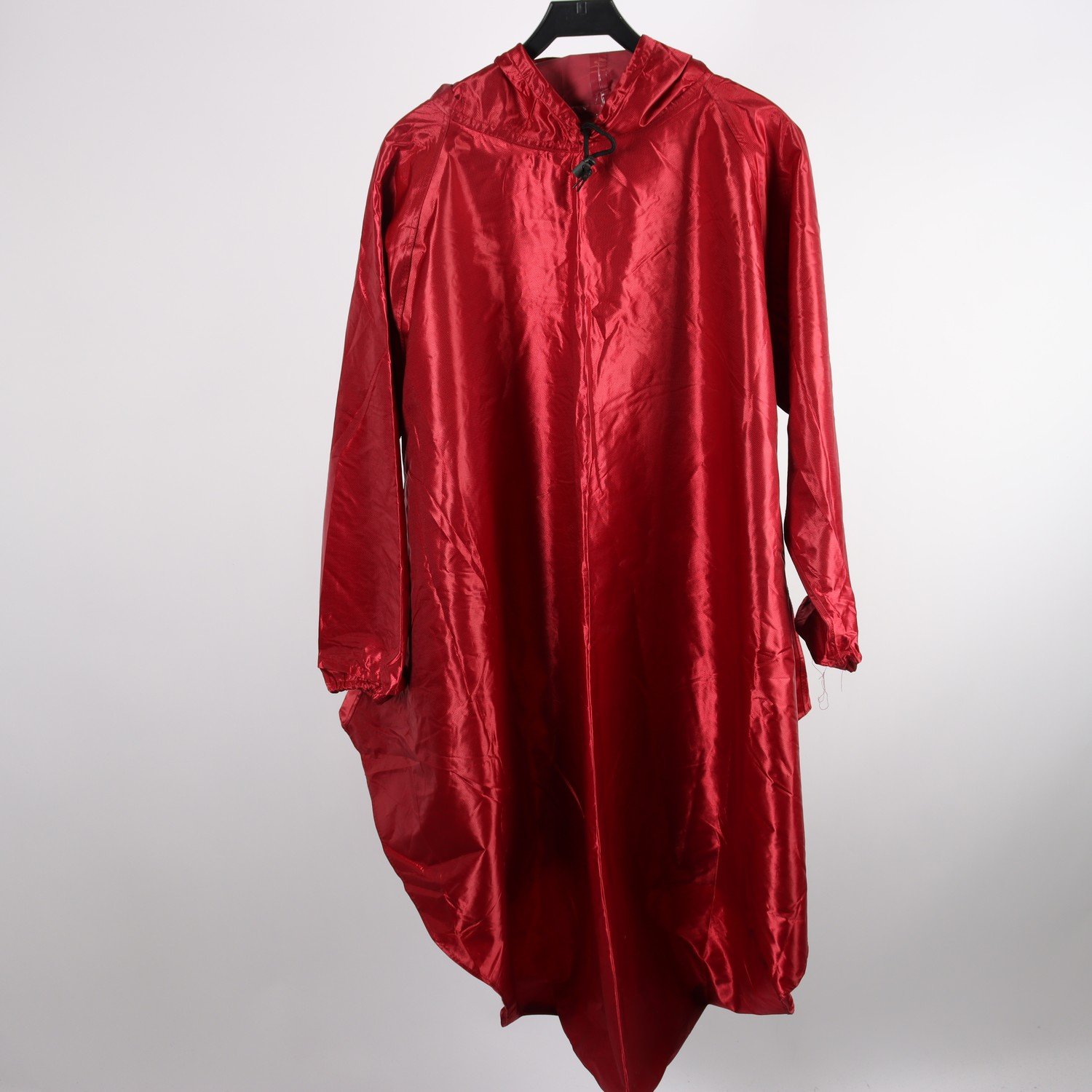 Regnponcho, Okänd, vinröd, stl. one size.