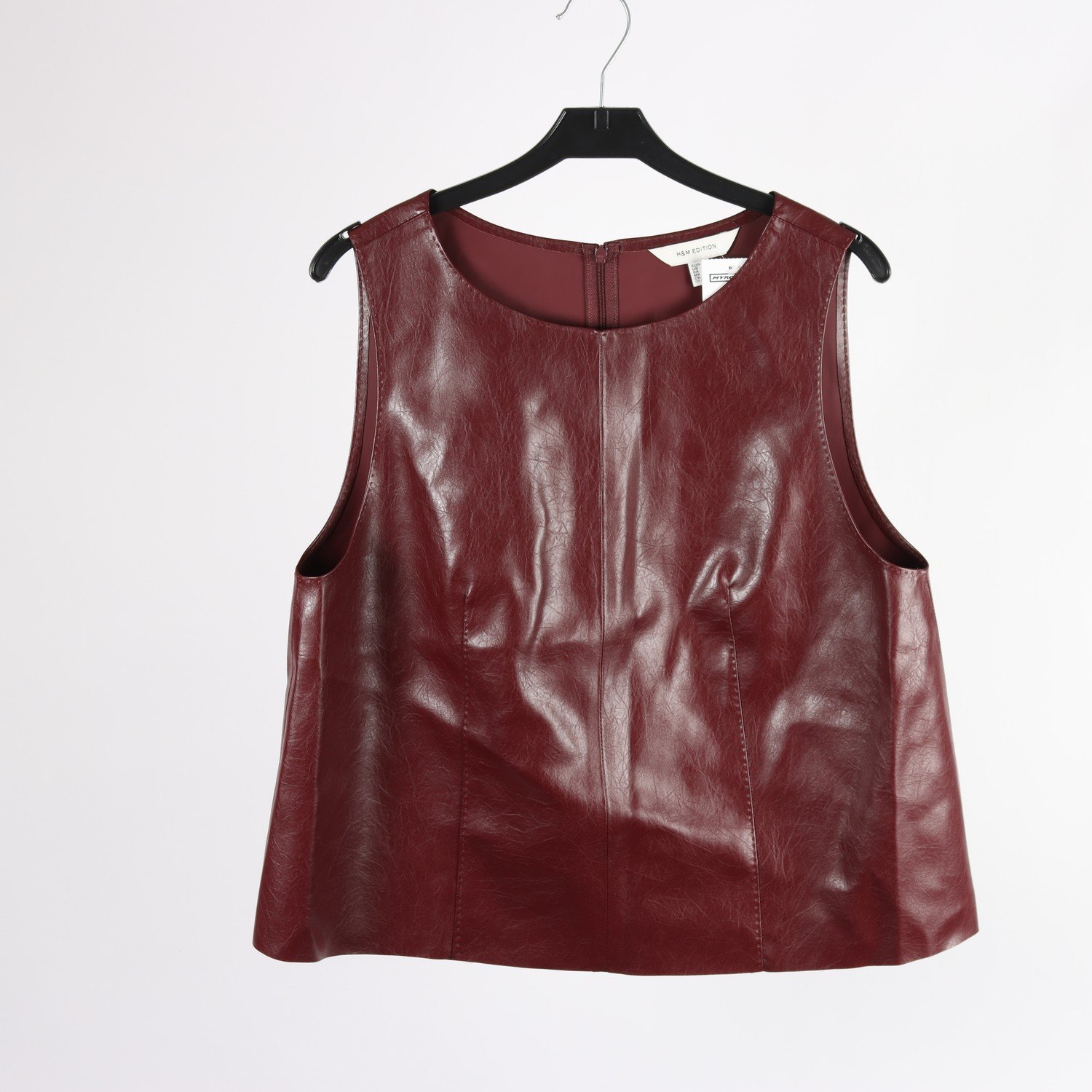 Linne, H&M Edition, vinröd, stl. M