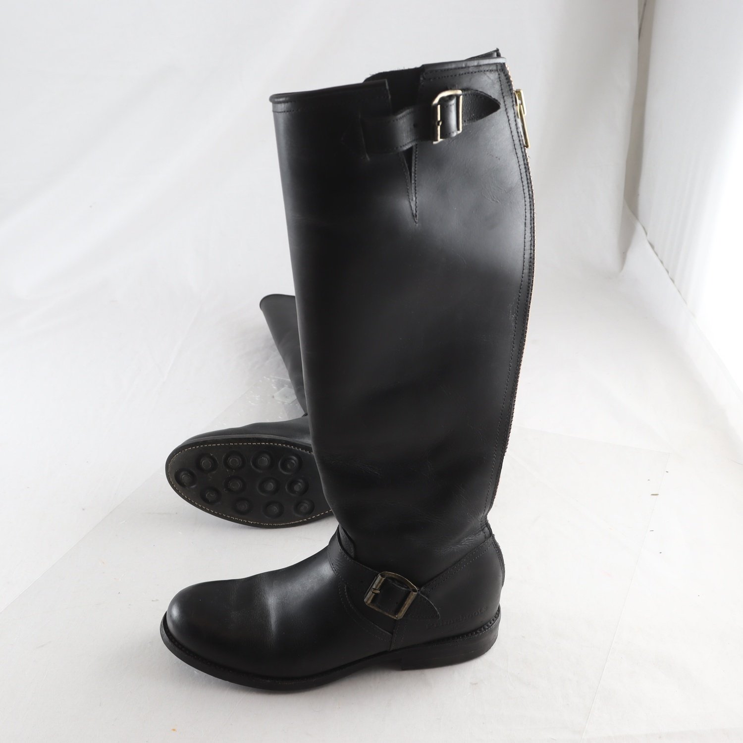 Boots, Primeboots, läder, stl. 39