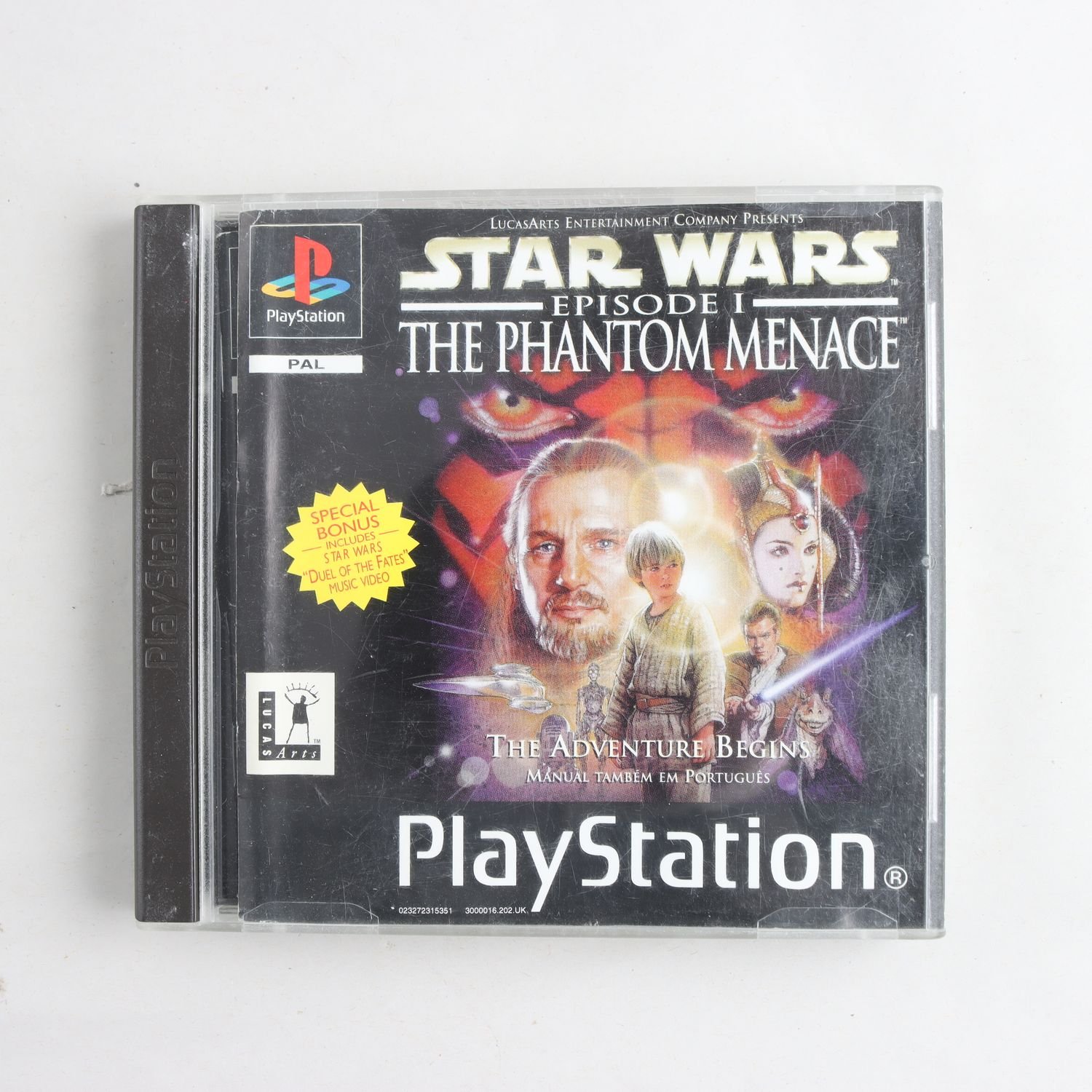 Spel Star Wars Episode 1, The Phantom Menace, PlayStation