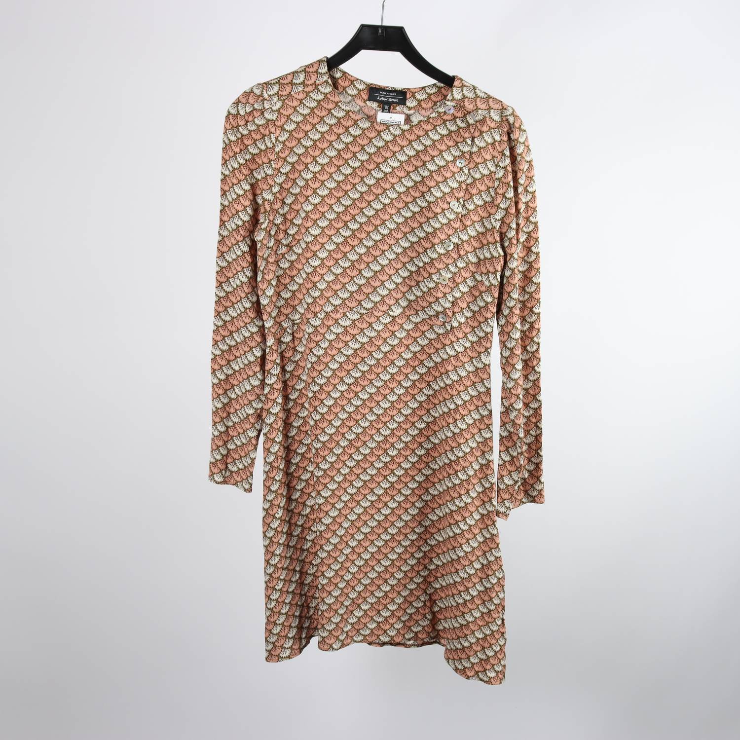 Klänning, & Other Stories, mönstrad, viscose, stl. 40