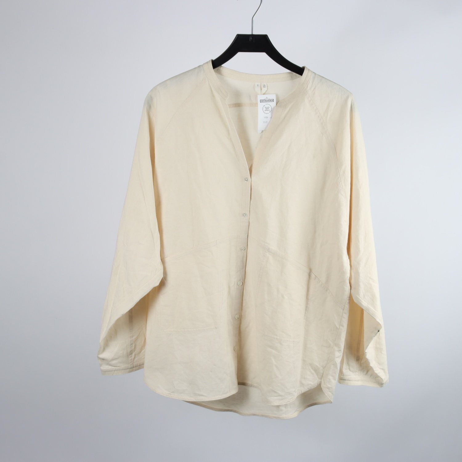Blus/skjorta, Arket, ljusbeige, stl. 38
