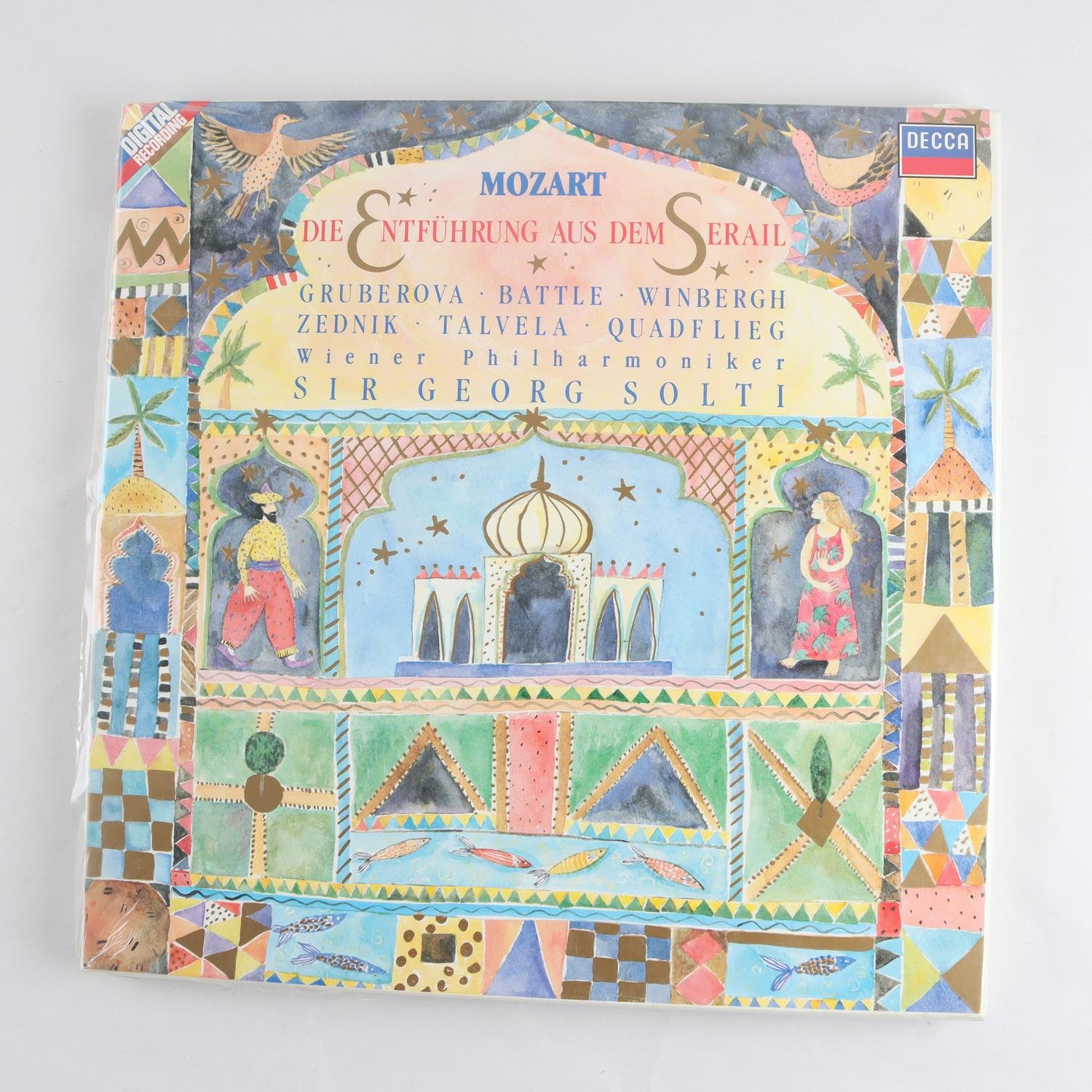 LP Mozart, Wiener Philharmoniker, Georg Solti, Die Entführung Aus Dem Serail