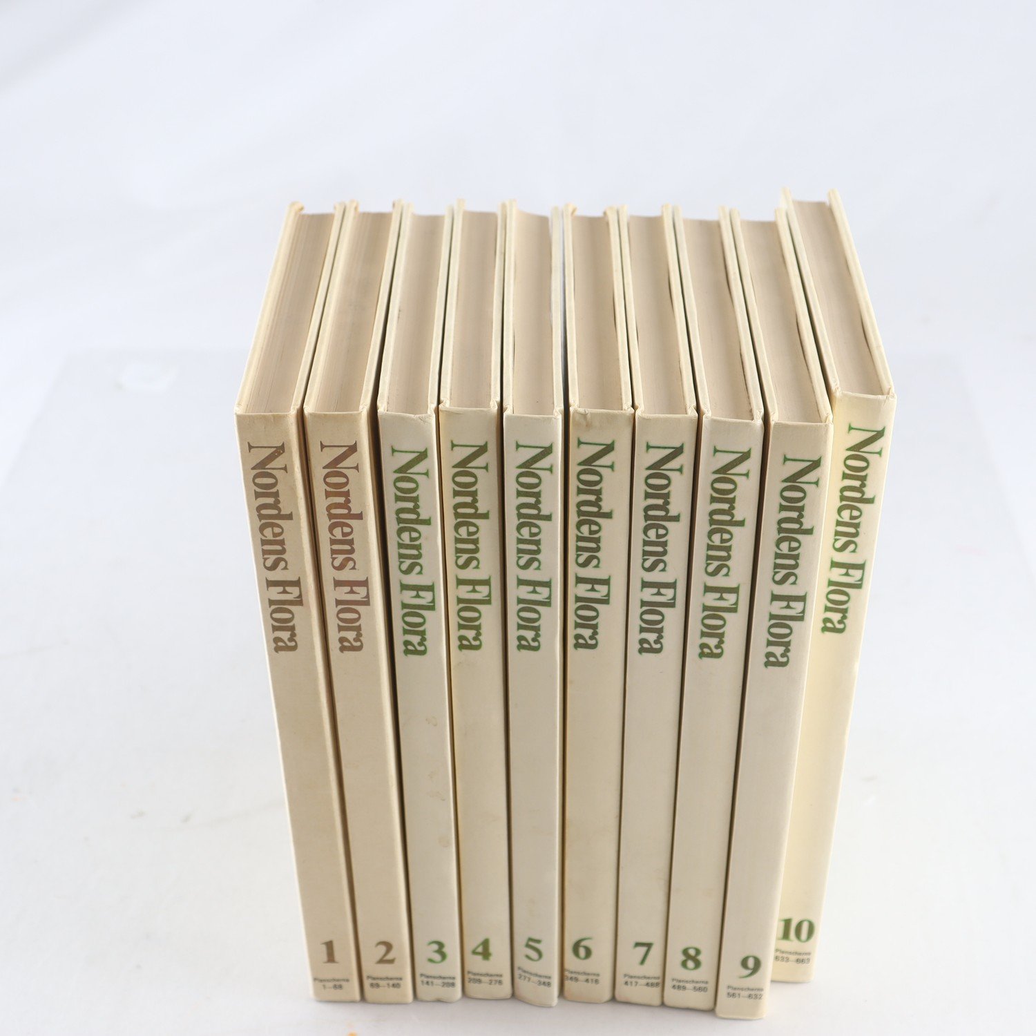 C.A.M. Lindman, Nordens flora, Vol. 1-10. Samfraktas ej.