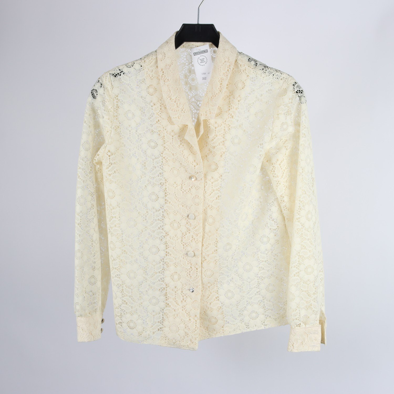 Blus, Okänt, offwhite, stl ca. S/M