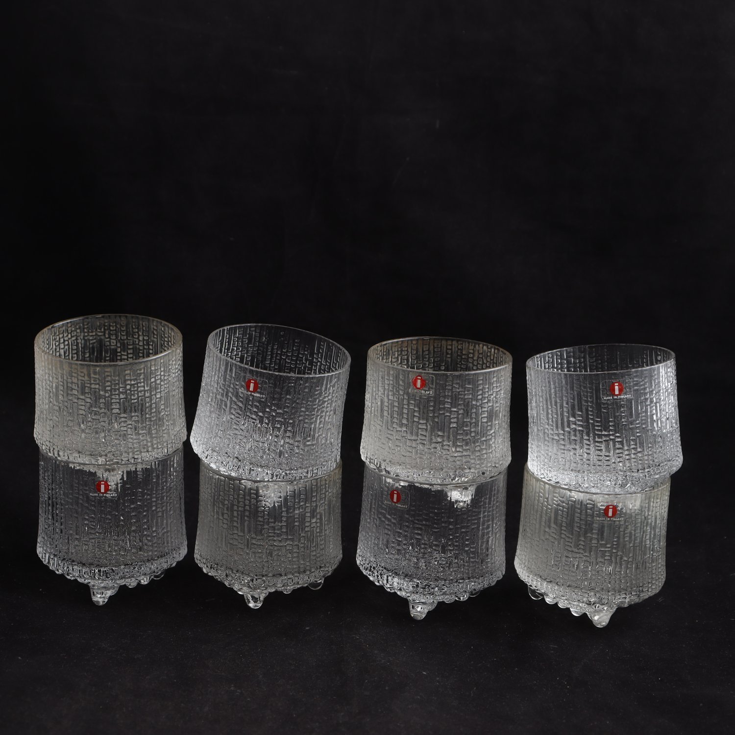 Whiskeyglas, Ultima Thule, Tapio Wirkkala, Iittala, 8 st