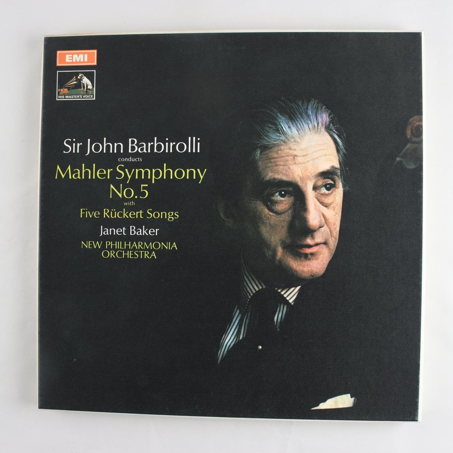 LP Sir John Barbirolli, Mahler, Janet Baker, Symphony No. 5 With Five Rückert So