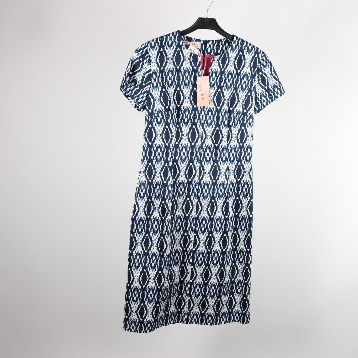 Klänning, Camilla Thulin, blå, vit, mönstrad, stl. 38