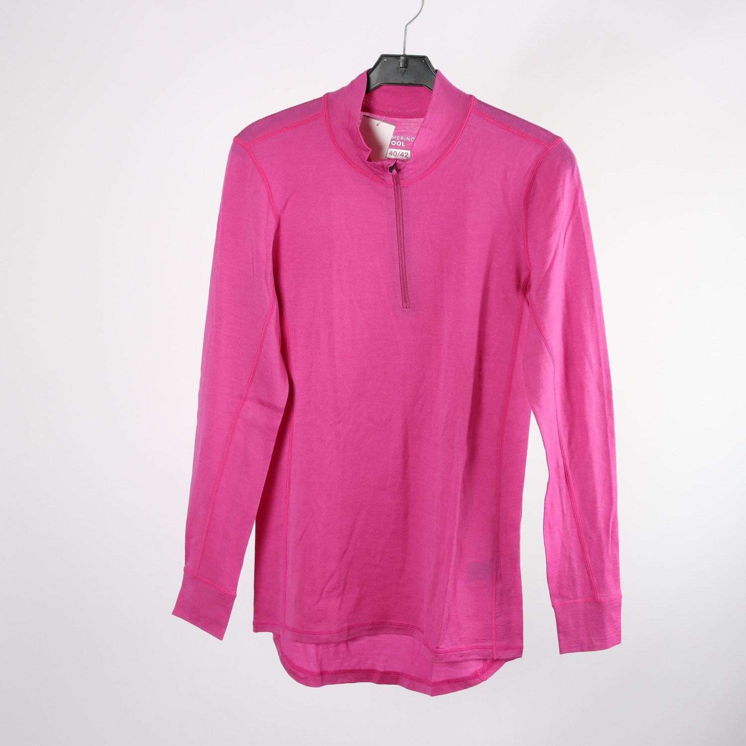 Underställströja, Okänd, rosa, 100% merino ull, stl. M.