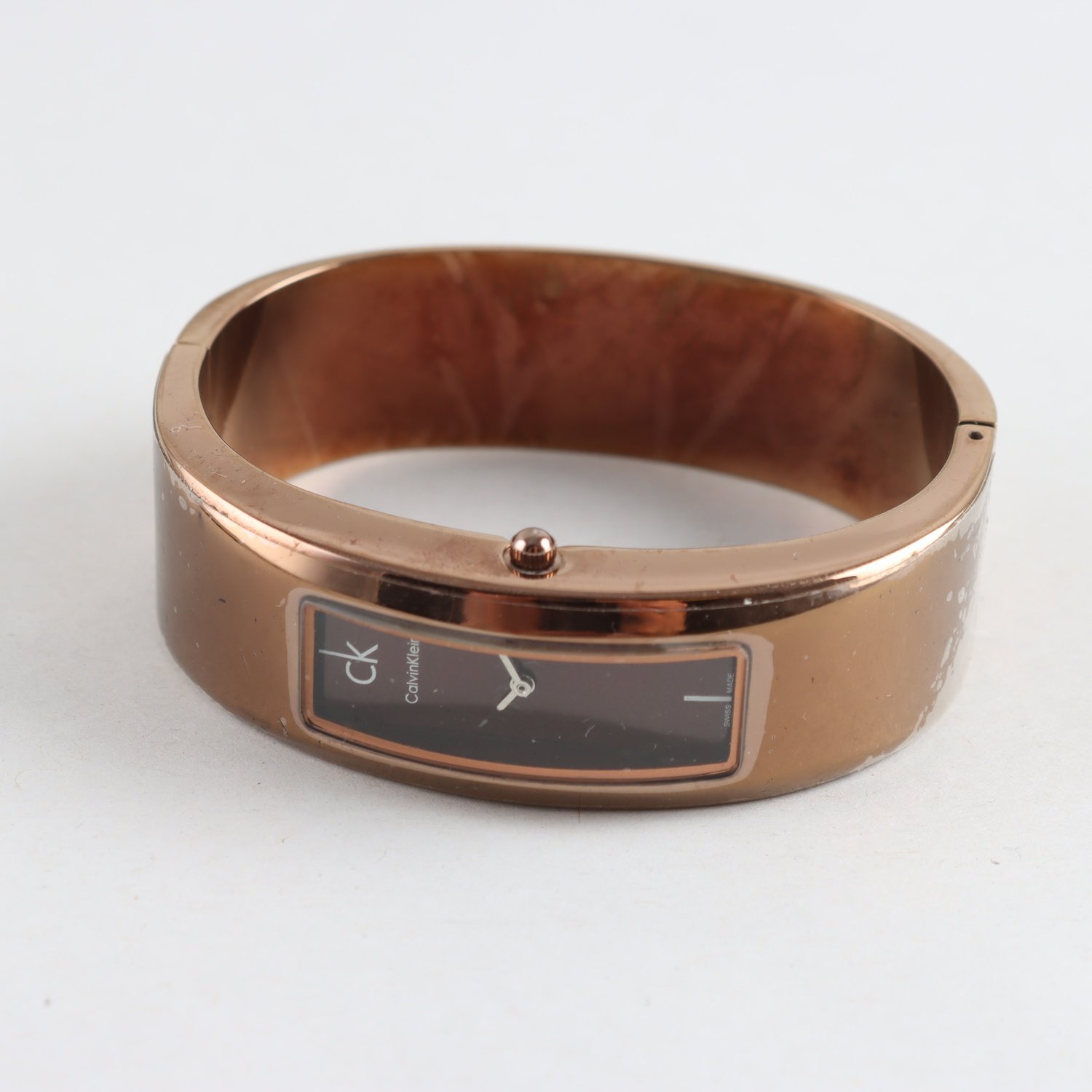 Armbandsur, bronsfärgat stål, Calvin Klein, quartz