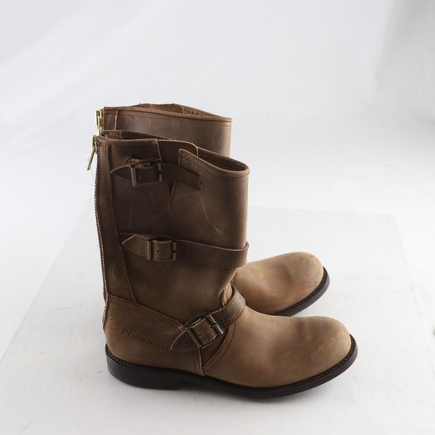 Boots, Primeboots, läder, stl. 39