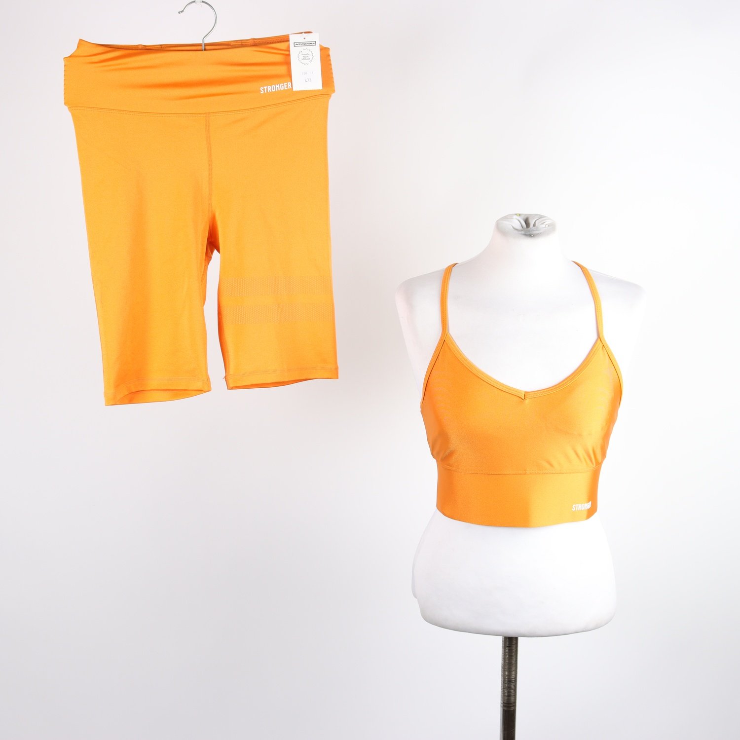 Tränings-set, Stronger, orange, stl. S