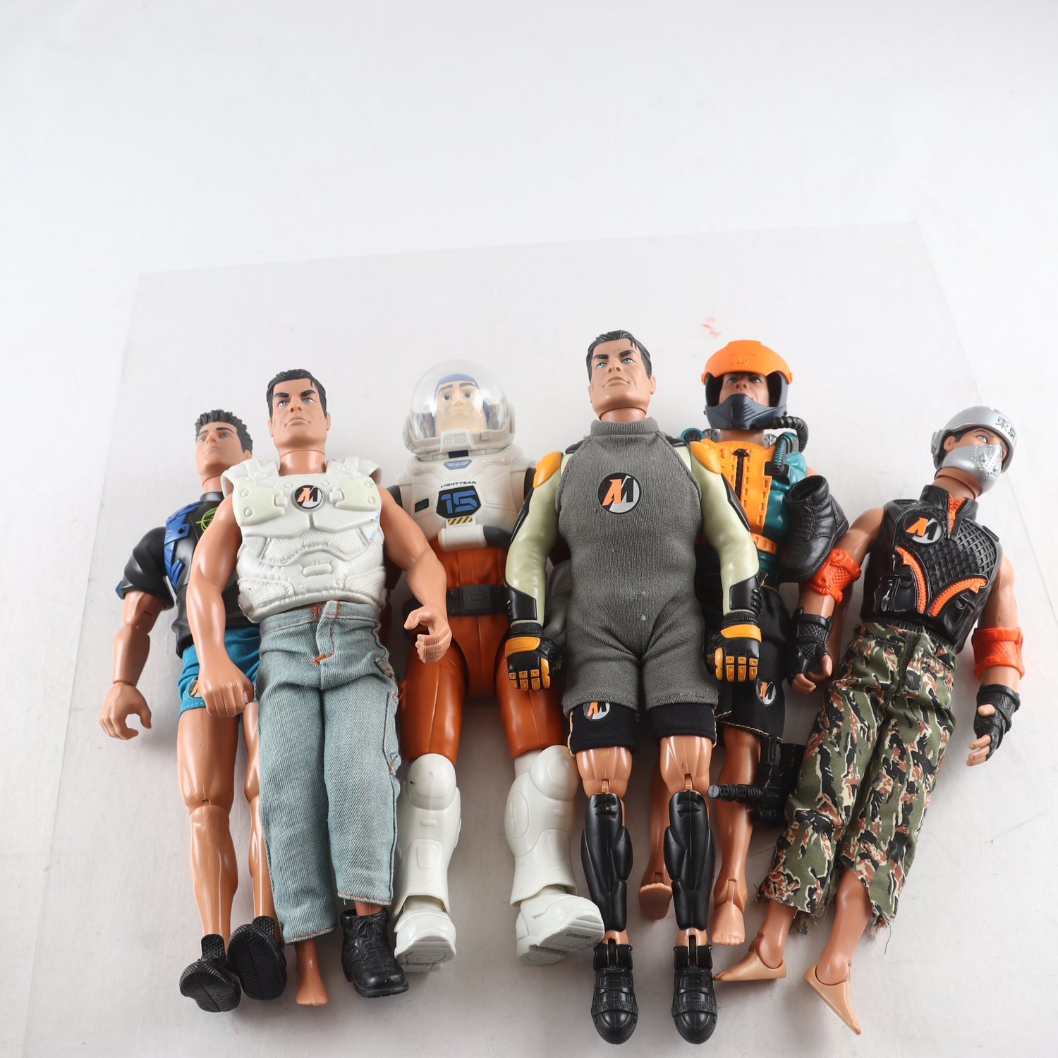 Dockor, Actionman, blandat.