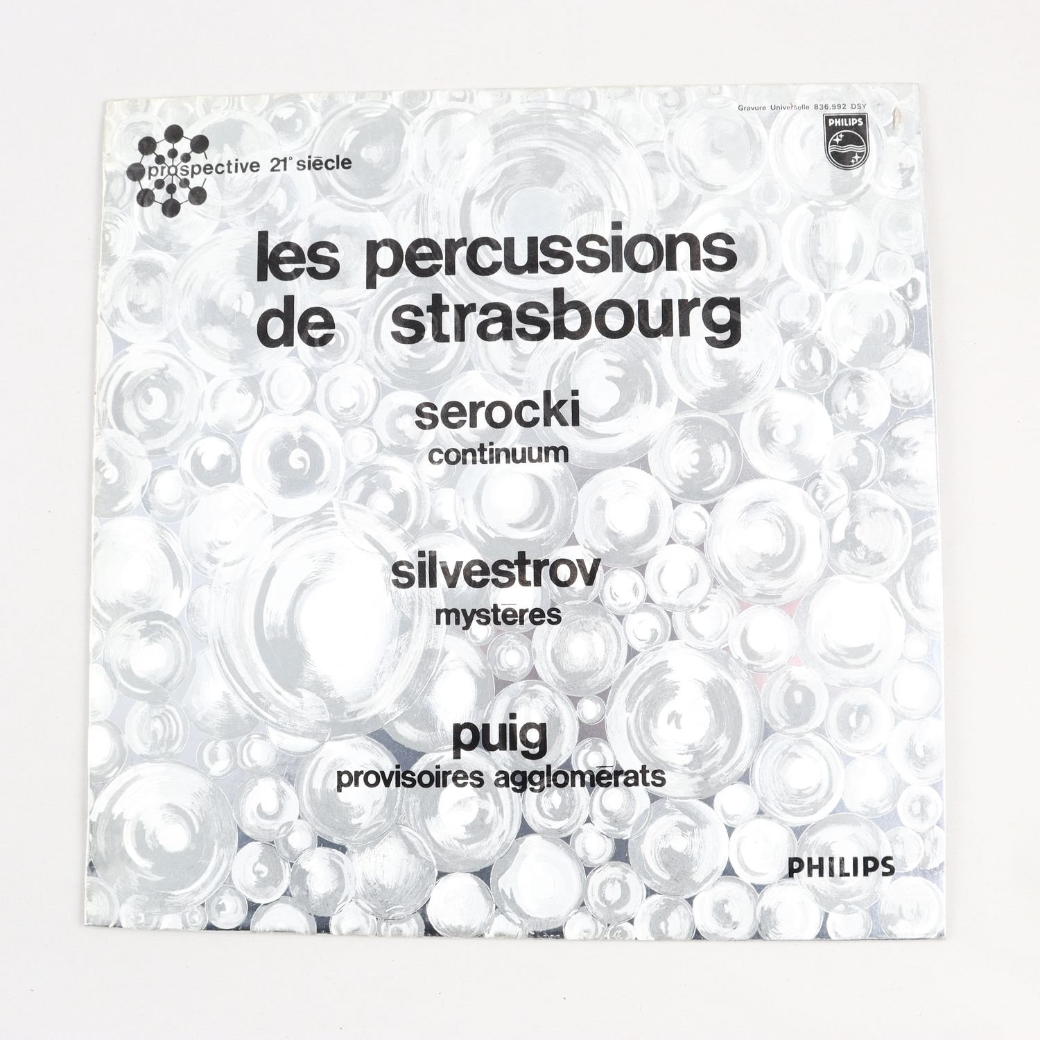 LP Les Percussions De Strasbourg, Serocki, Silvestrov, Puig, Continuum /