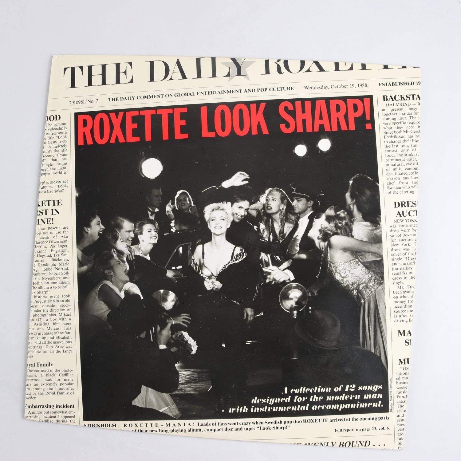 LP Roxette, 3 titlar