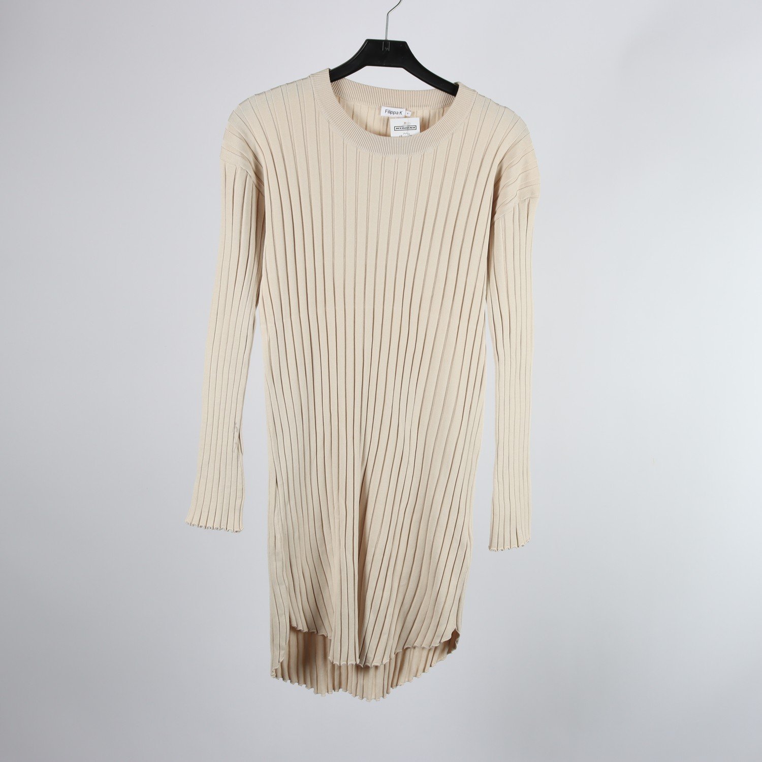 Stickad känning, Filippa K, beige, stl. S