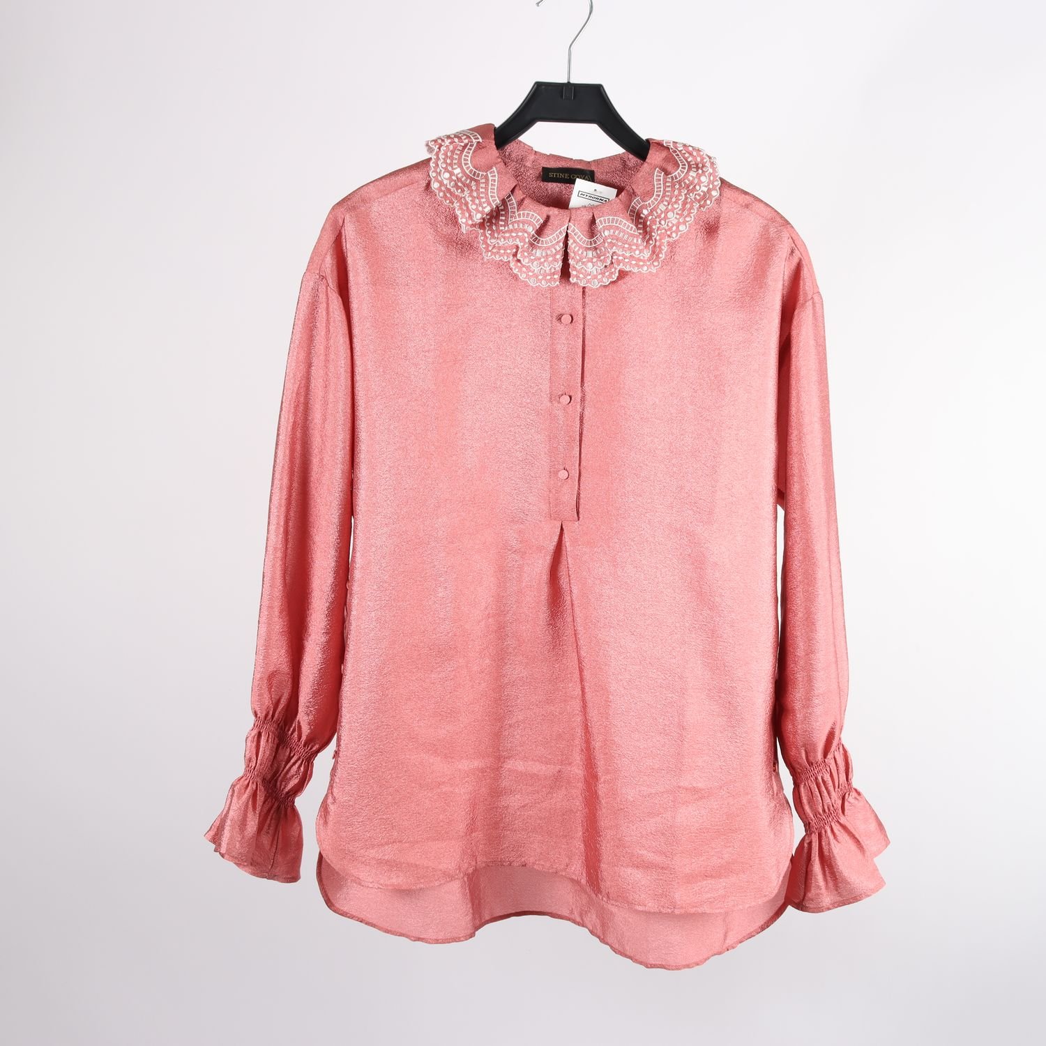 Blus, Stine Goya, gammelrosa, stl. M