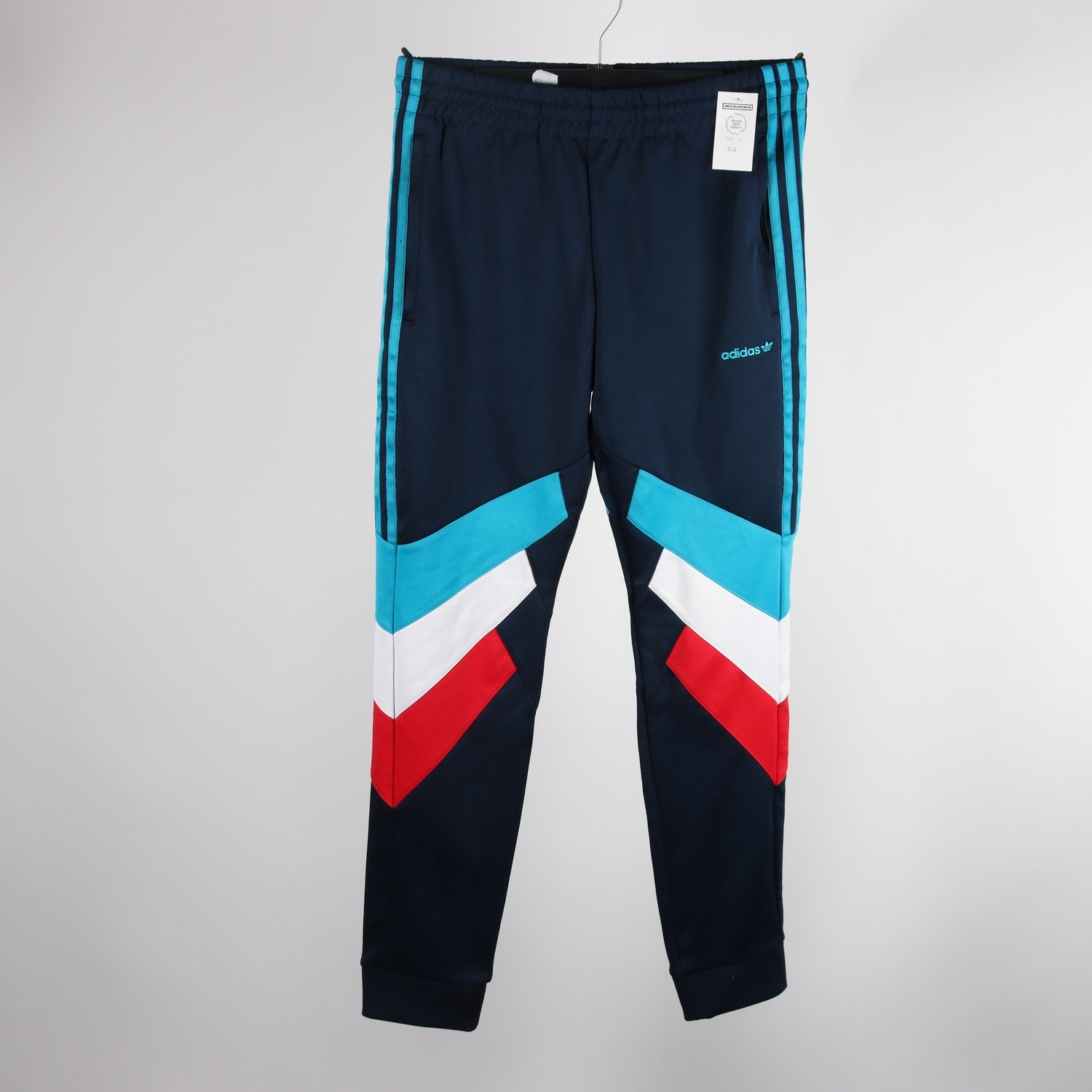 Mjukisbyxor, Adidas, blå, stl. S