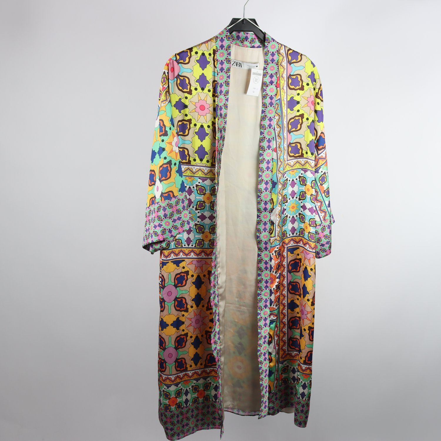 Kimono, Zara, mönstrad, stl. XS