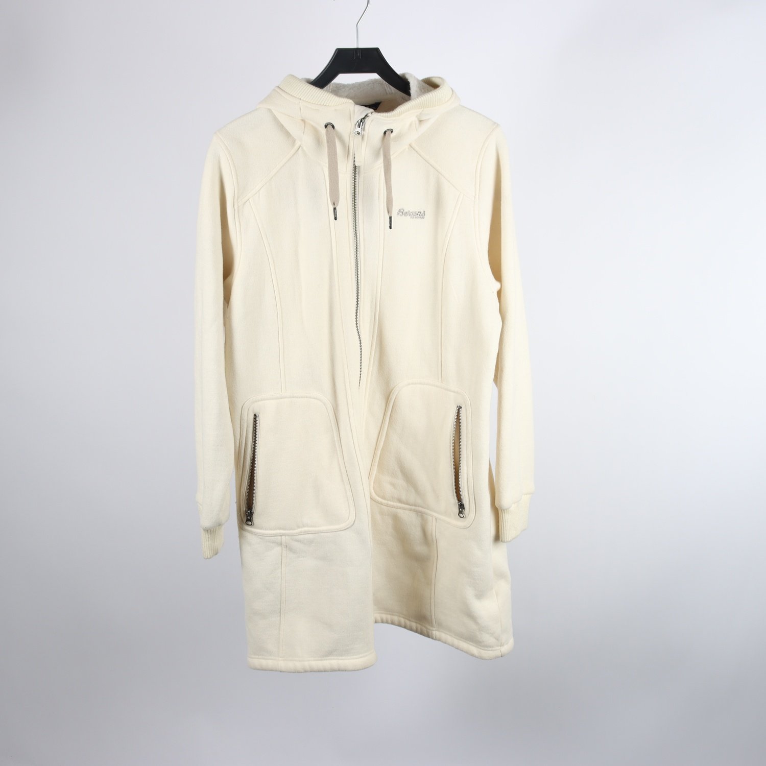 Jacka, Bergans, offwhite, 44% ull, stl. XL.