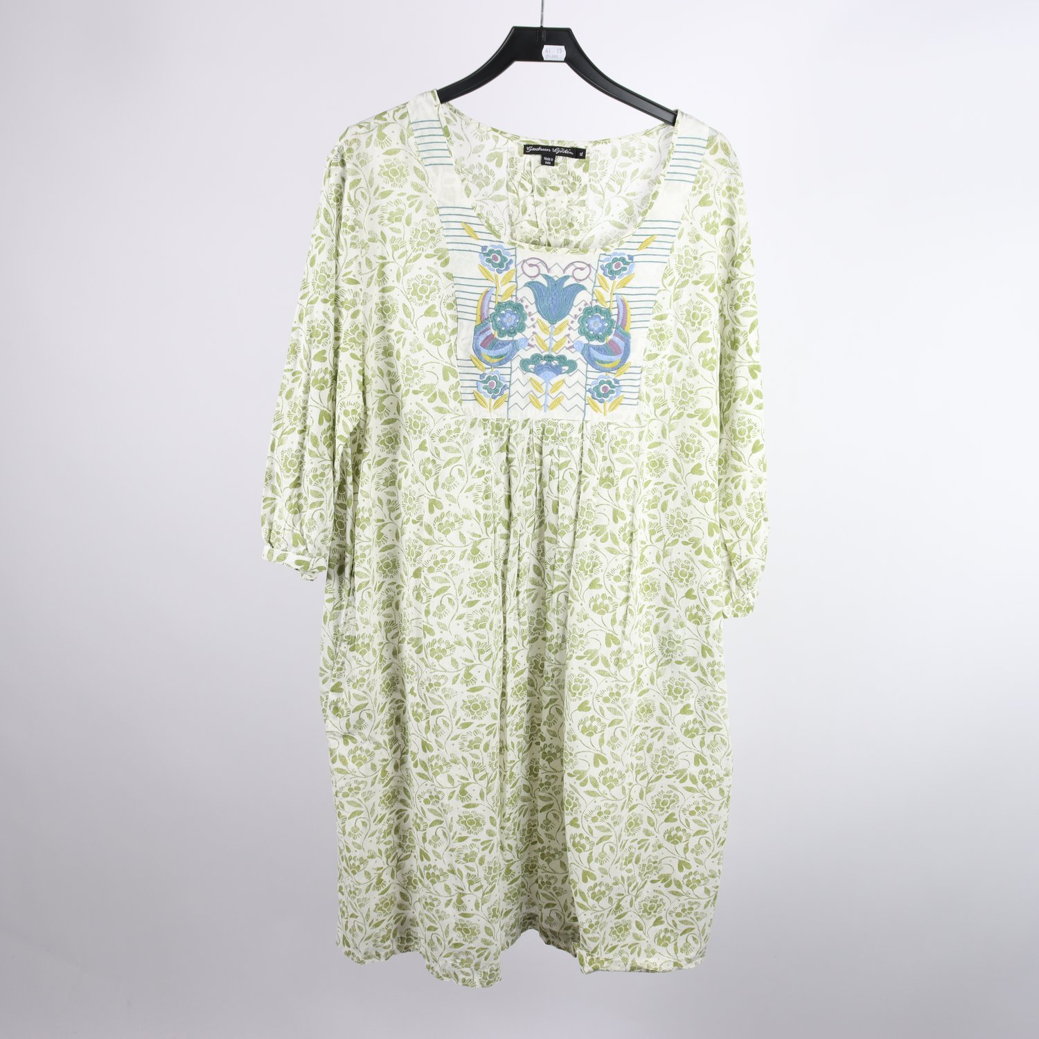 Klänning, Gudrun Sjödén, linblandning, stl. L