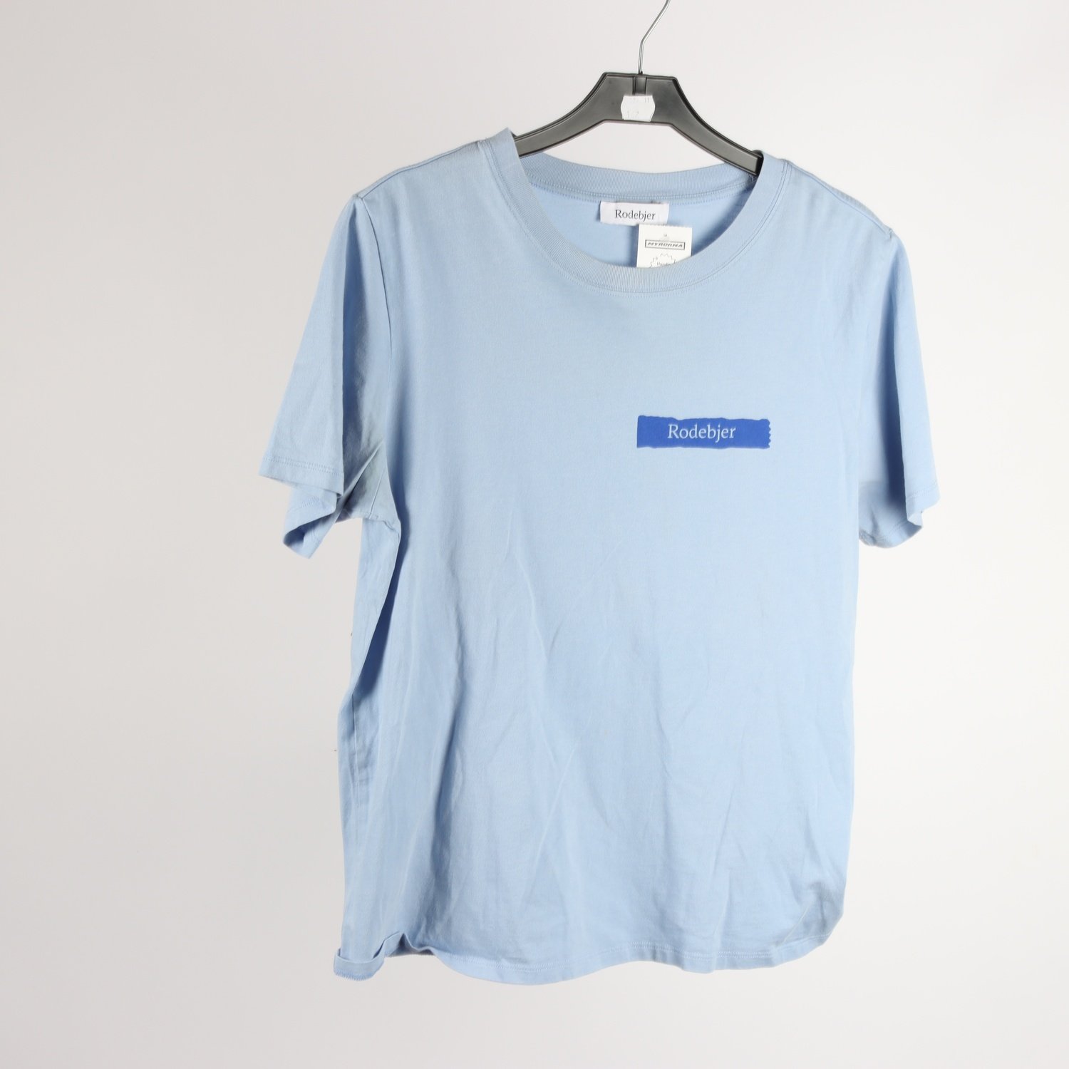 T-shirt, Rodebjer, blå, stl. S