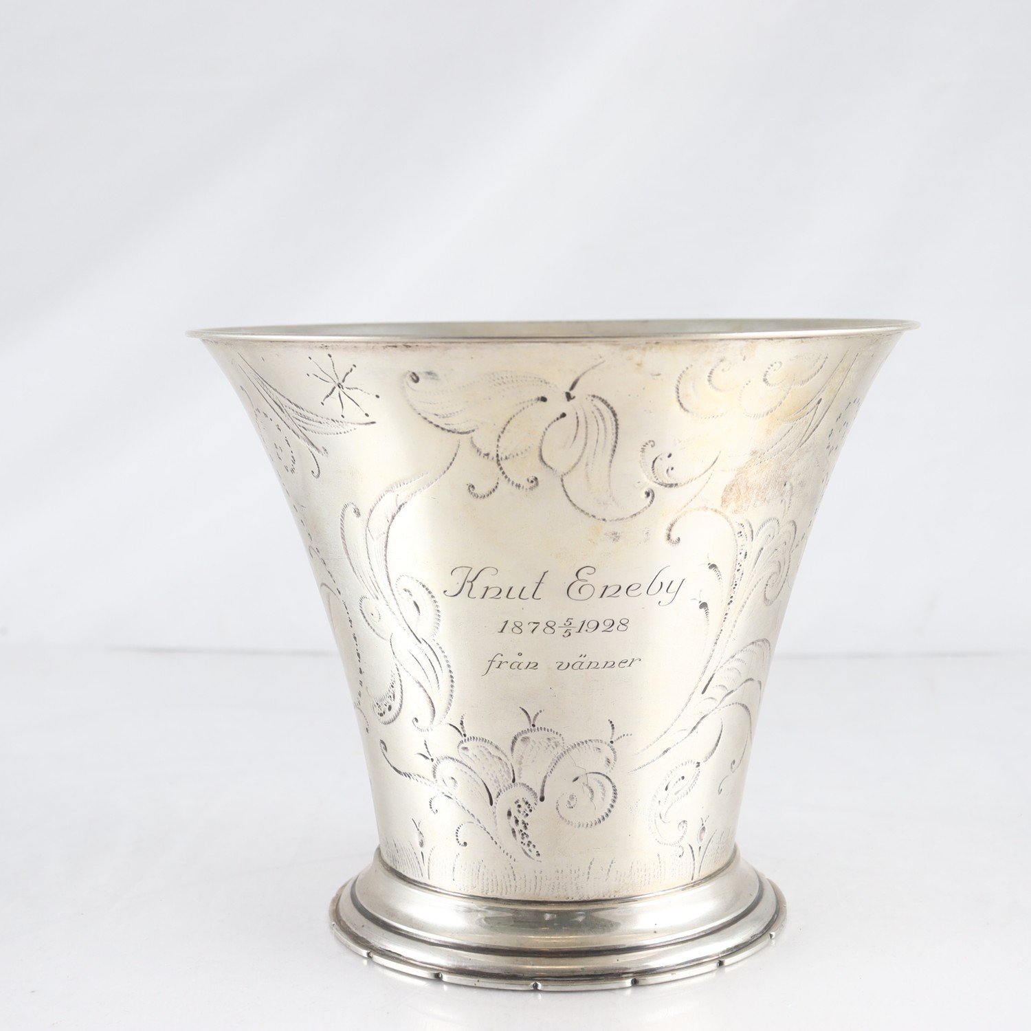 Vas, silver, kattfot, 1927