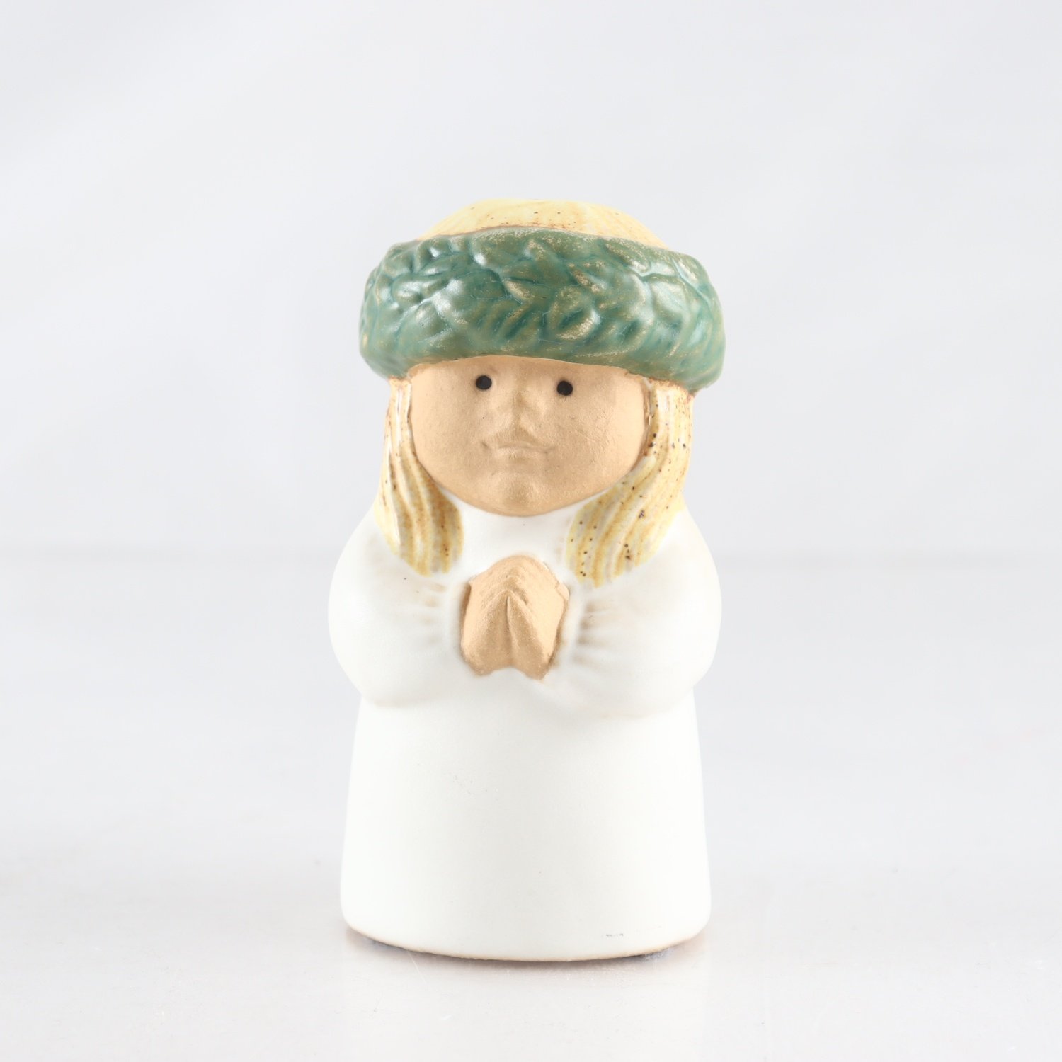 Figurin, Advent, Luciatåg, Lisa Larson, Gustavsberg