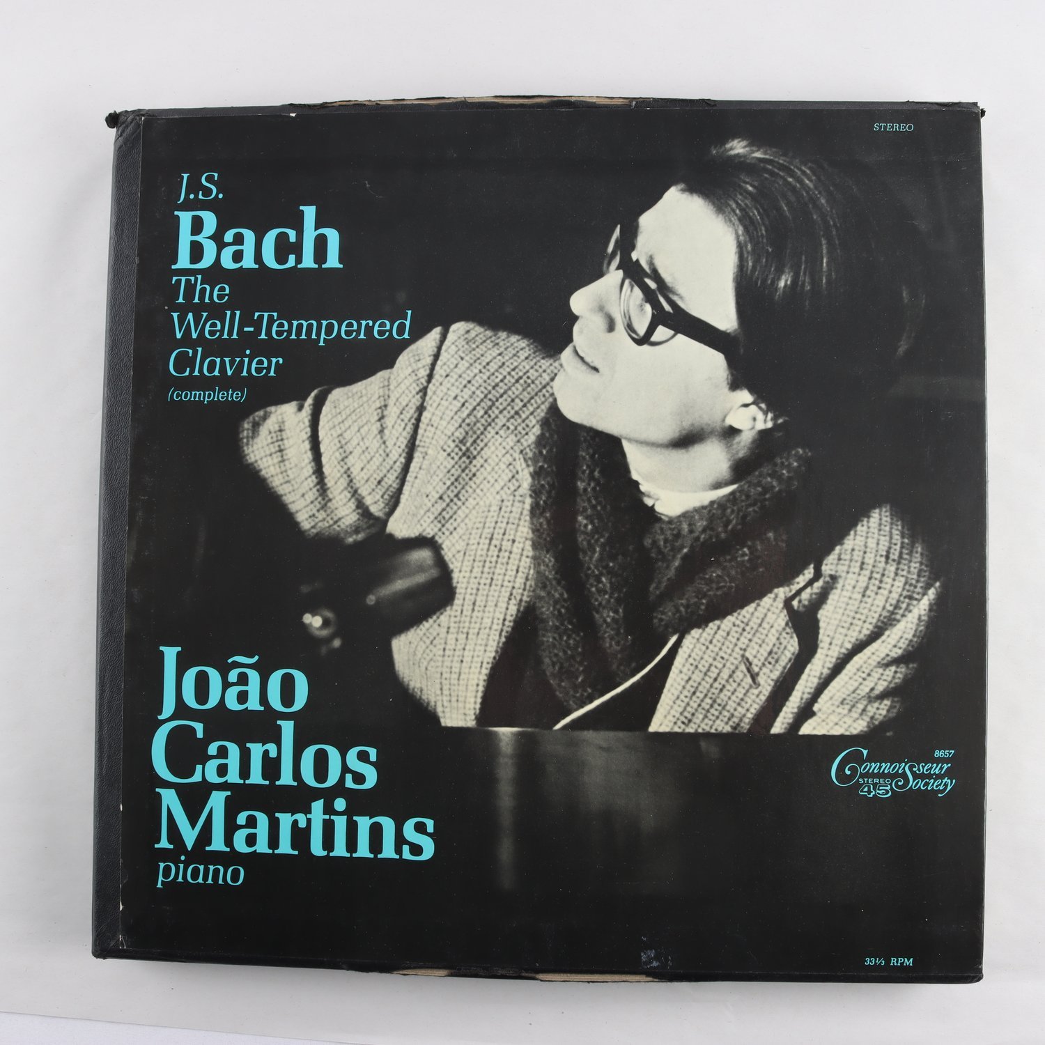 LP J.S. Bach, João Carlos Martins, The Well-Tempered Clavier Complete