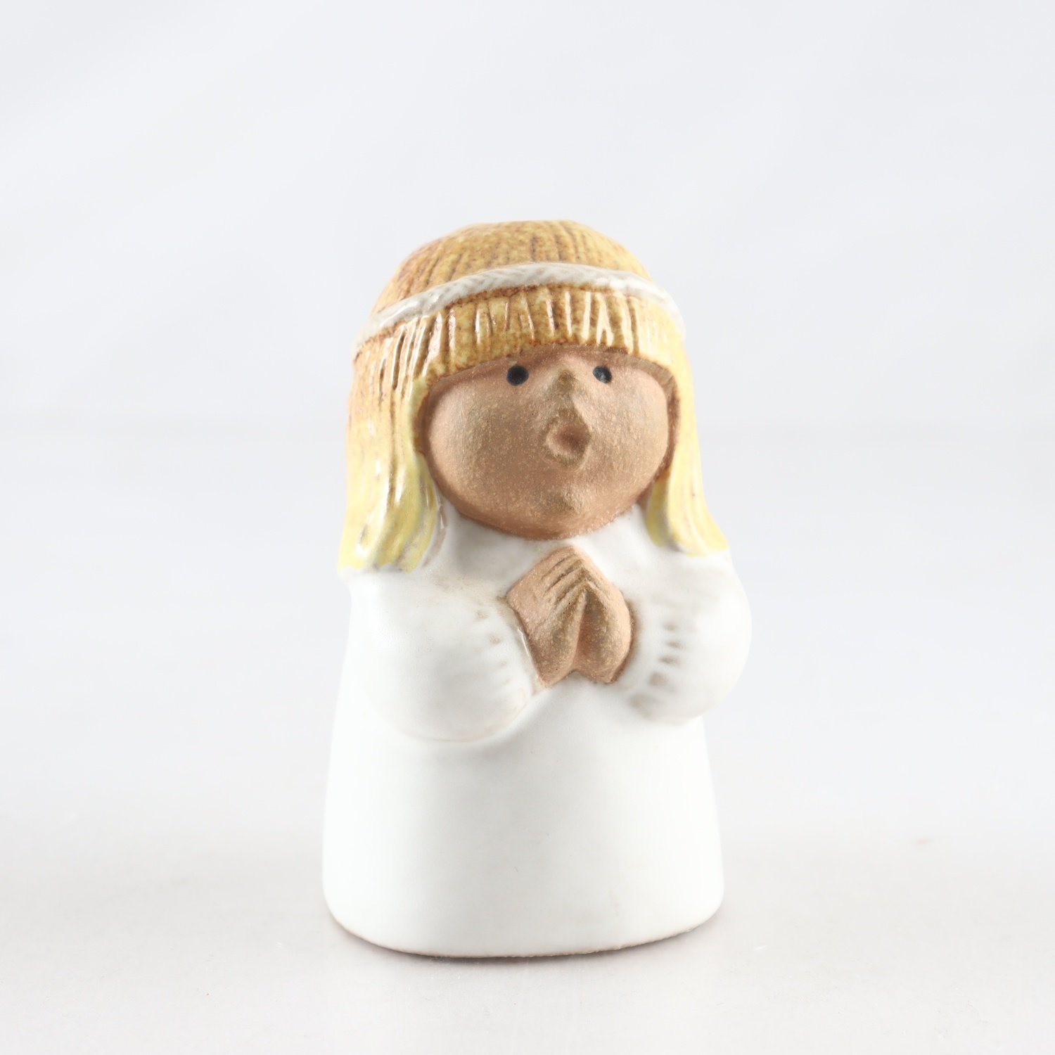 Figurin, Advent, Luciatåg, Lisa Larson, Gustavsberg