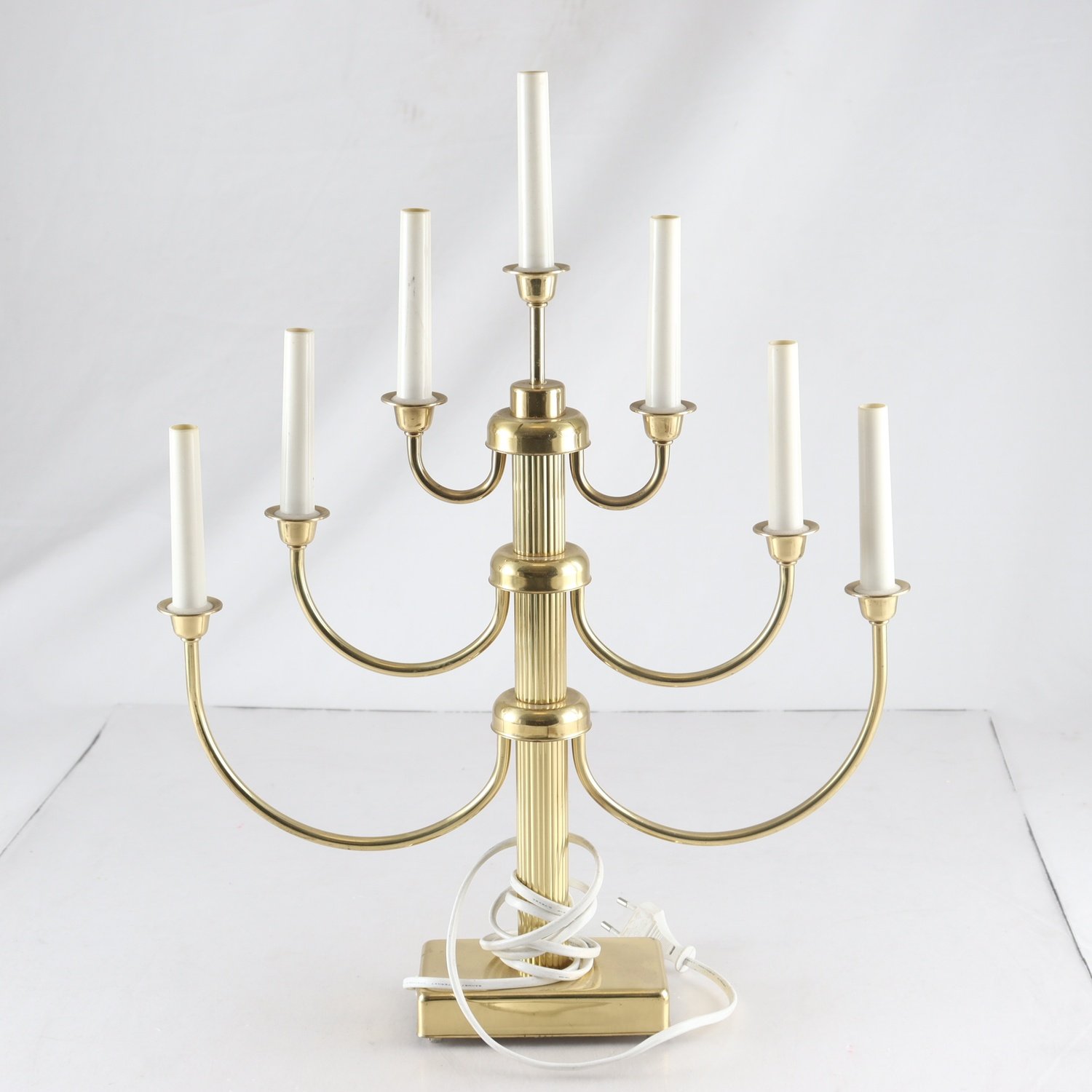 Adventsljusstake, mässing, Konstsmide. Samfraktas ej.