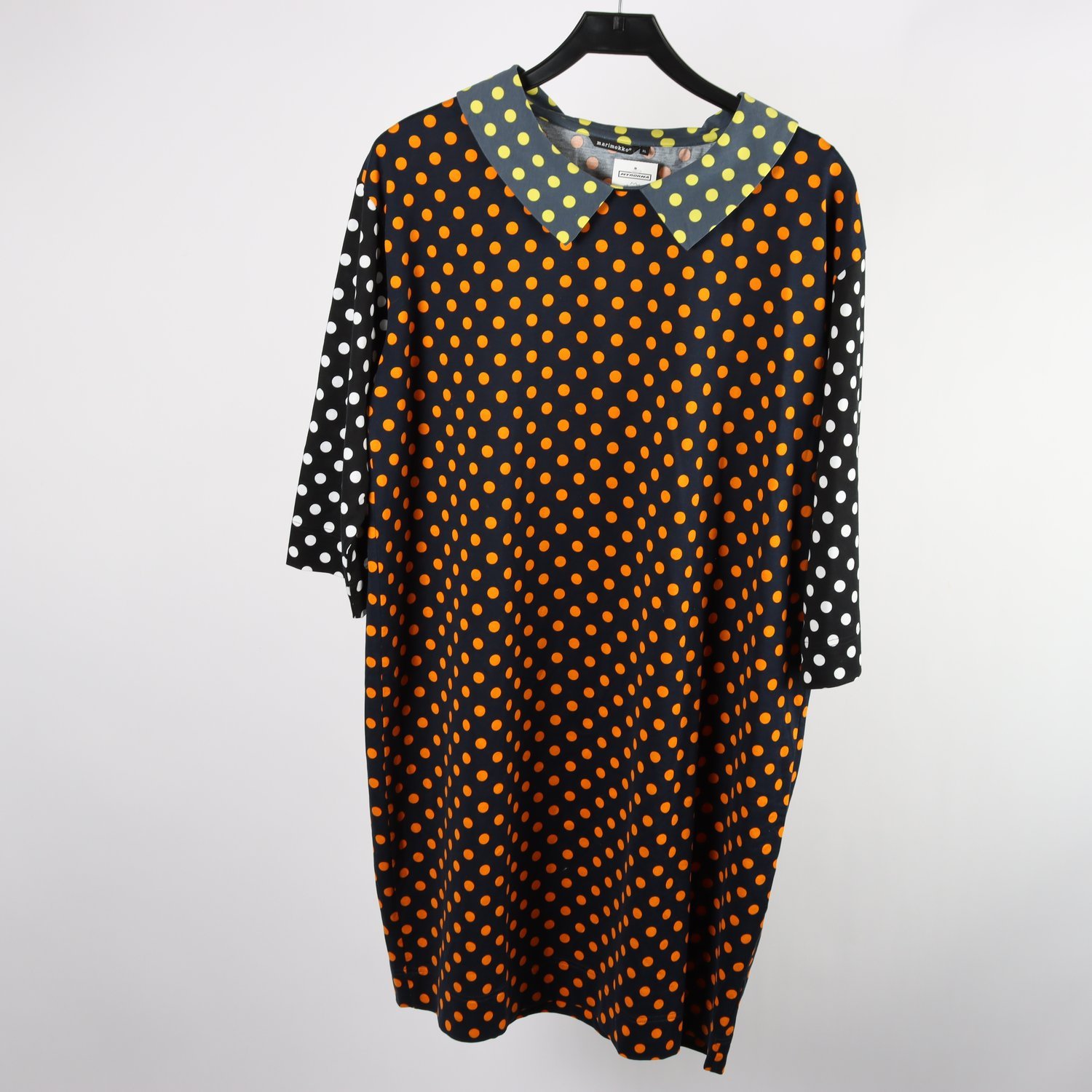 Klänning, Marimekko, prickig, trikå, stl. XL
