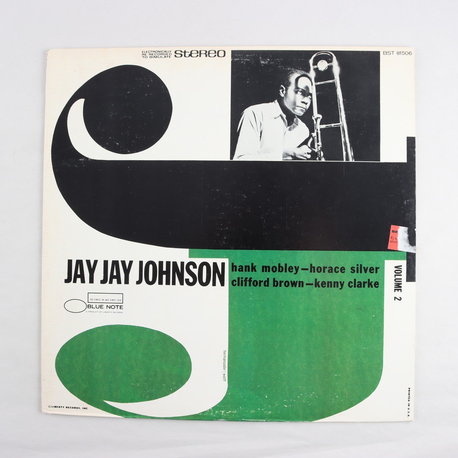 LP Jay Jay Johnson, The Eminent Jay Jay Johnson Volume 2