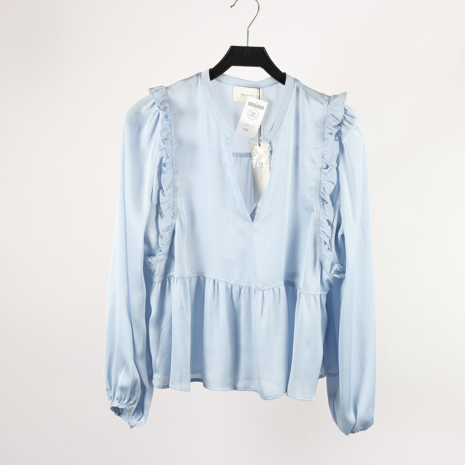 Blus, Neo Noir, blå, stl. 42