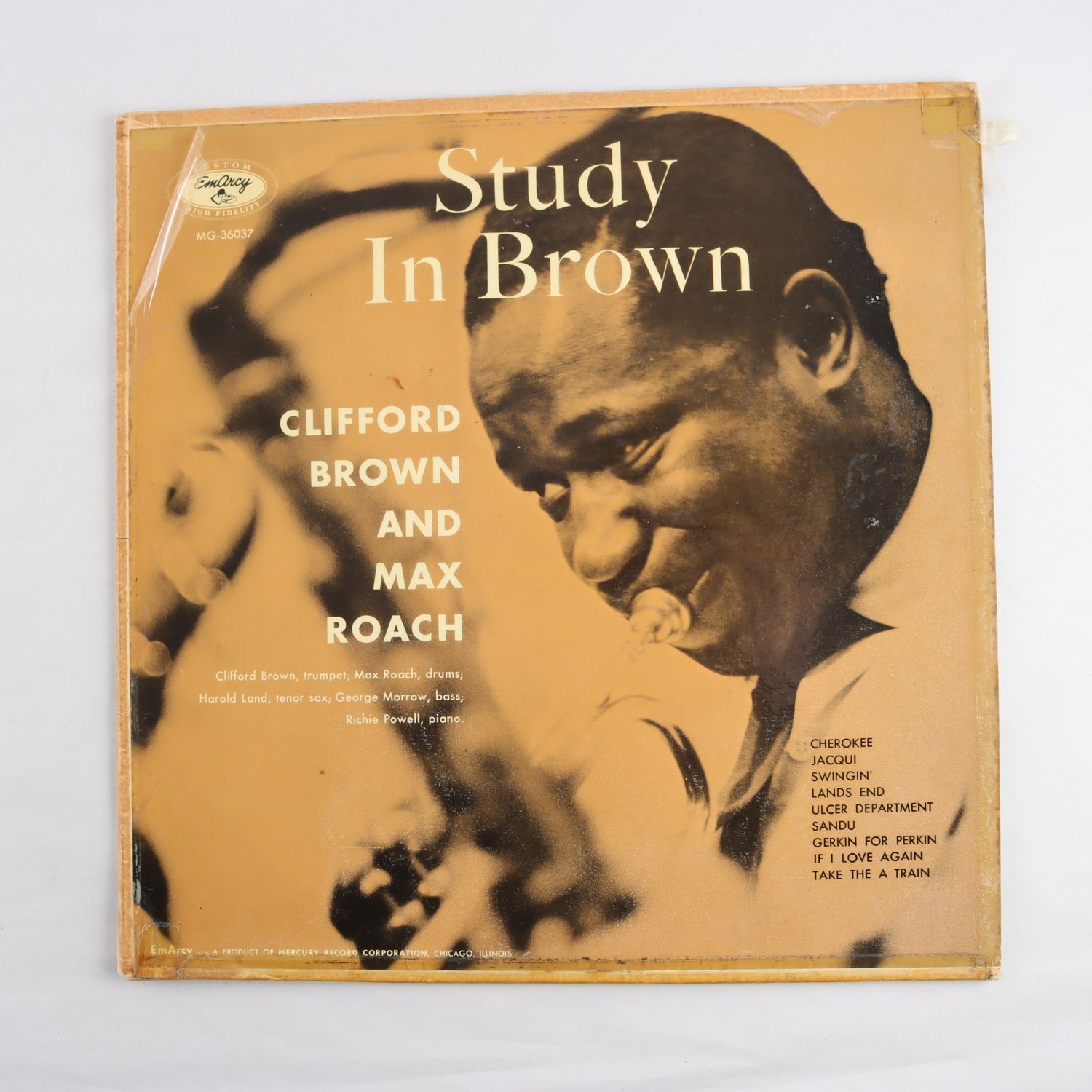 LP Clifford Brown And Max Roach, Study In Brown