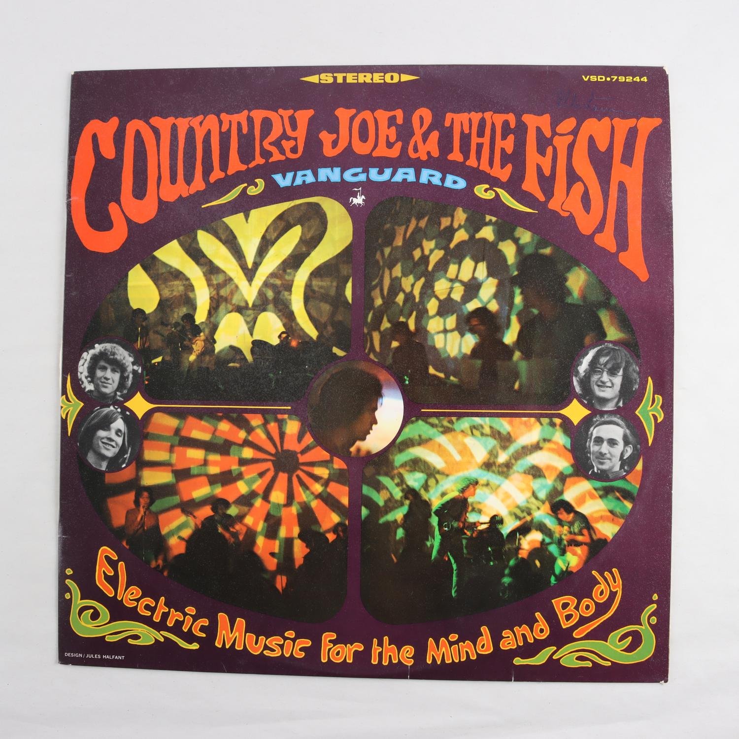 LP Country Joe & The Fish, Electric Music For The Mind And Body